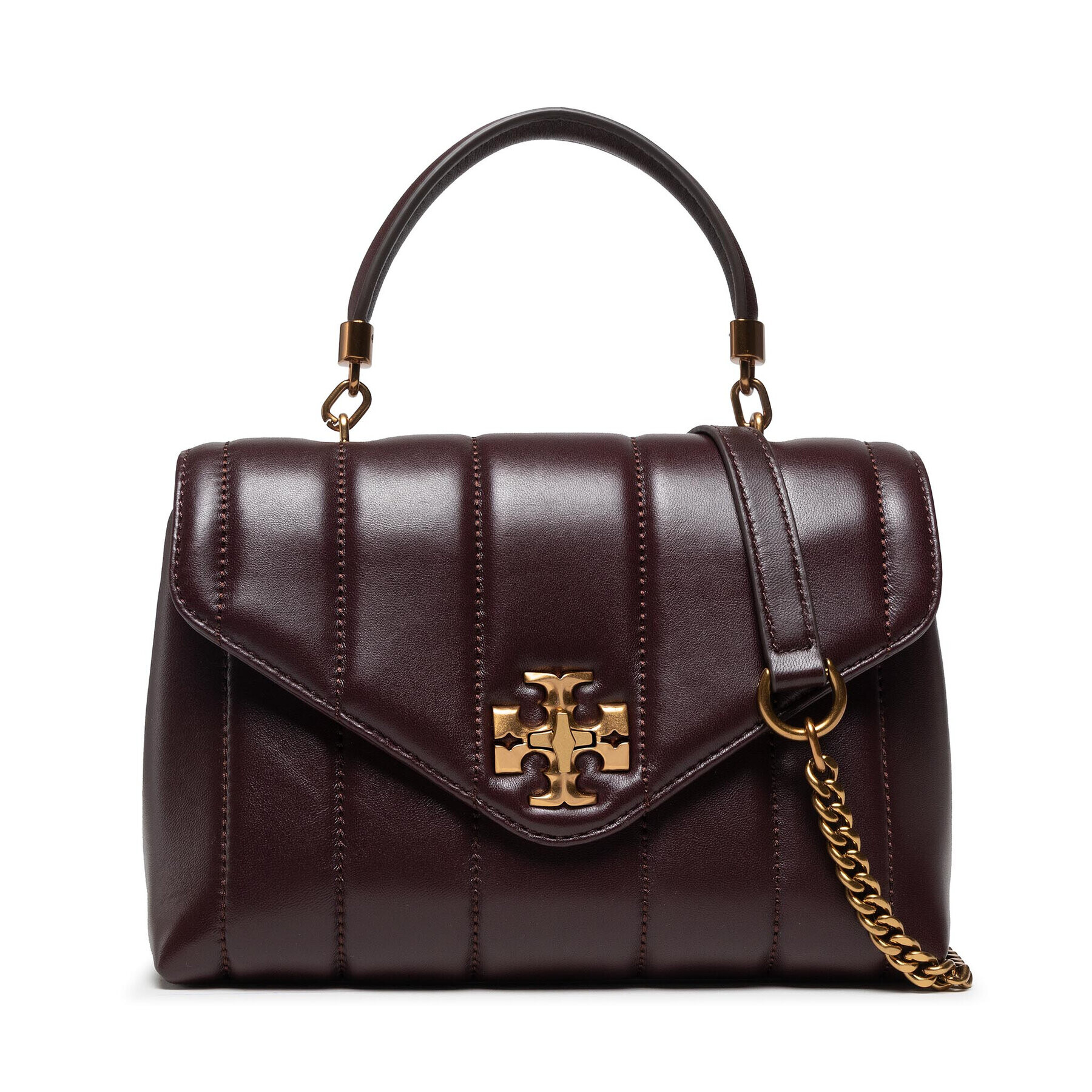 Tory Burch Kabelka Kira Small Top 83943 Hnedá - Pepit.sk