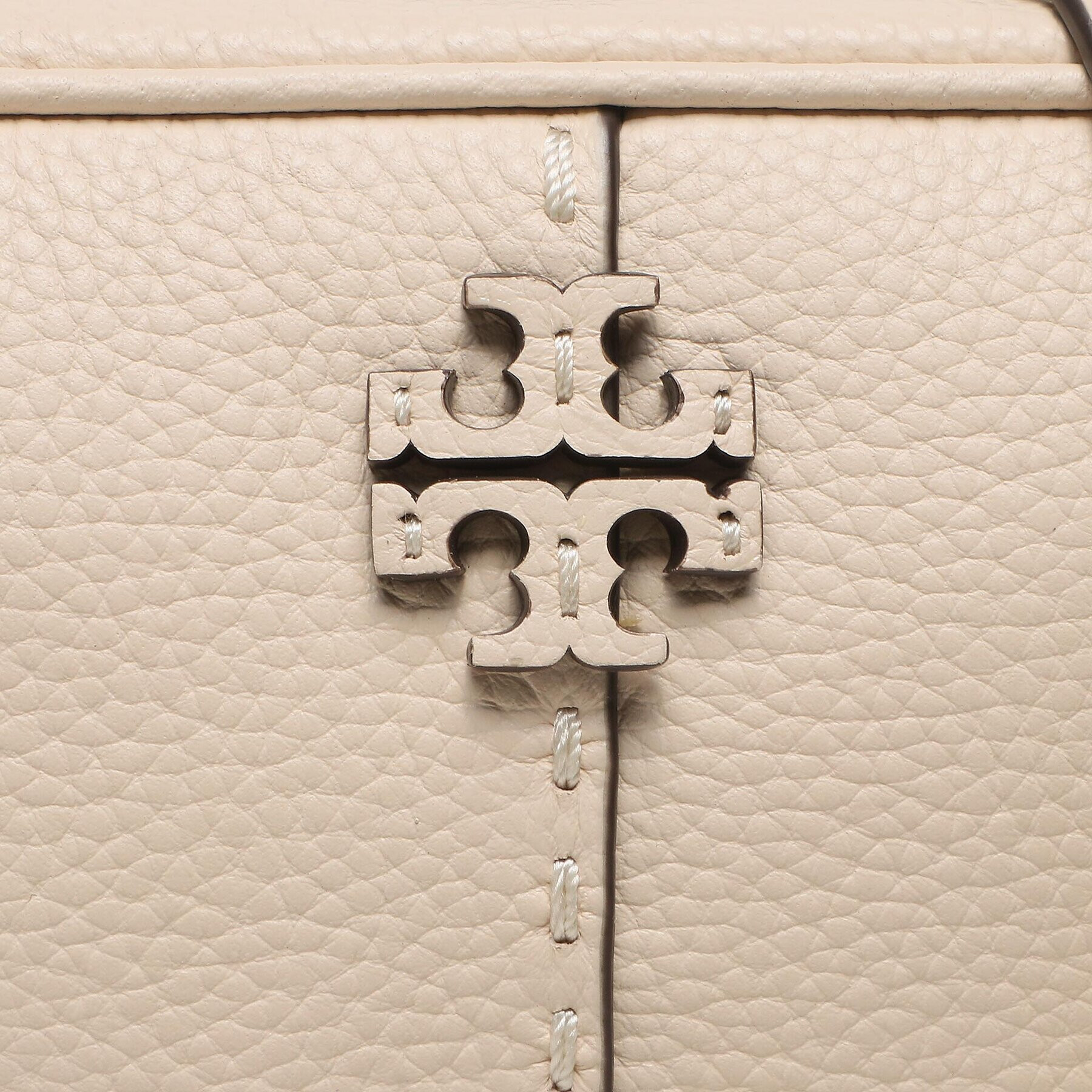 Tory Burch Kabelka Mcgraw Camera 147578 Écru - Pepit.sk