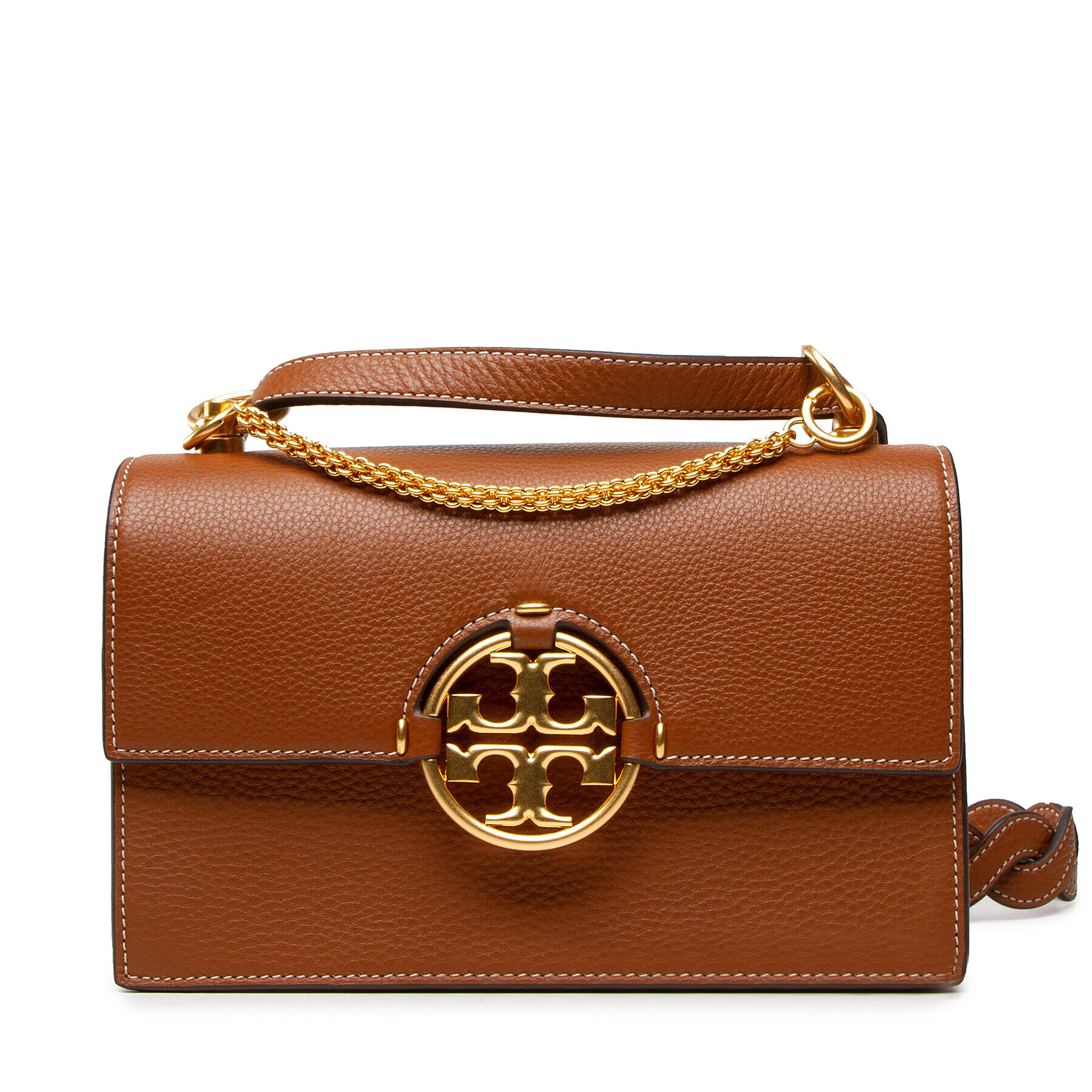 Tory Burch Kabelka Miller Small Flap 88208 Hnedá - Pepit.sk