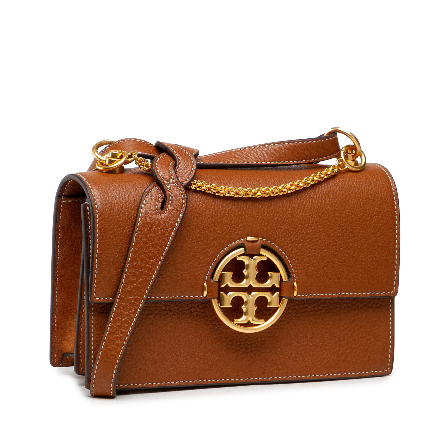 Tory Burch Kabelka Miller Small Flap 88208 Hnedá - Pepit.sk