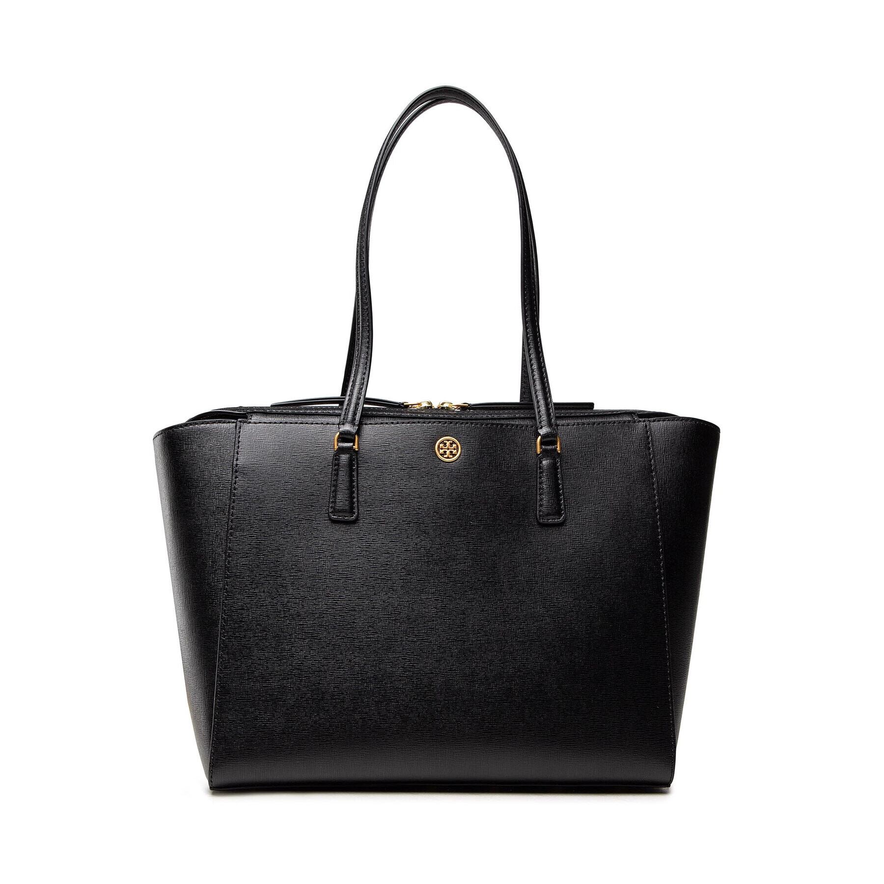 Tory Burch Kabelka Robinson Small Tote 83078 Čierna - Pepit.sk