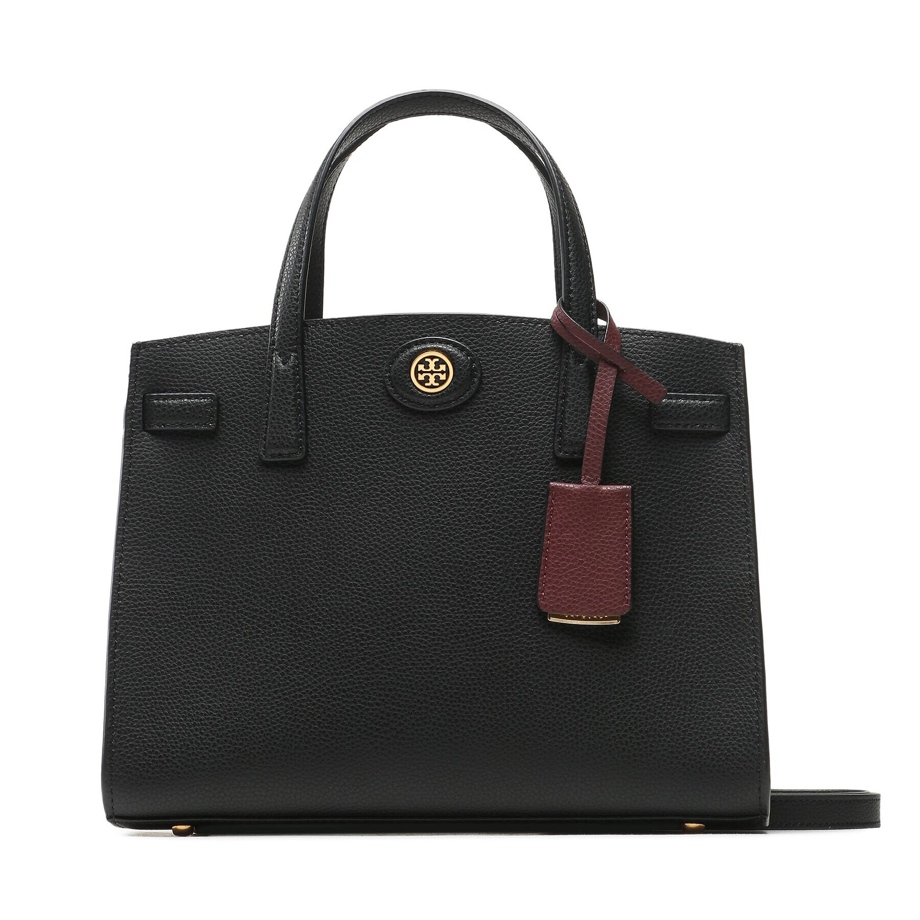 Tory Burch Kabelka Small Robinson Satchel 143194 Čierna - Pepit.sk