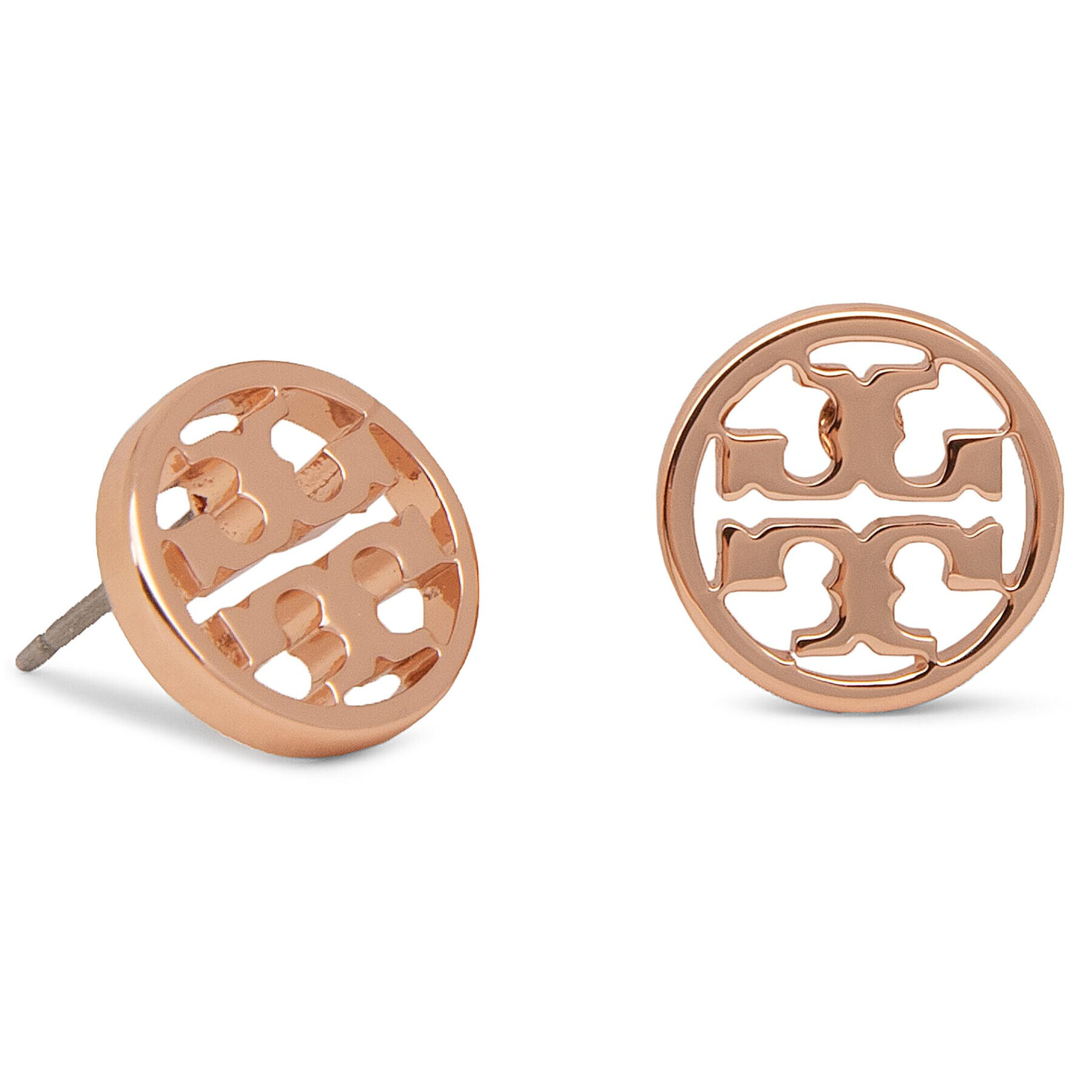 Tory Burch Náušnice Logo Circle Stud Earring 11165518 Zlatá - Pepit.sk