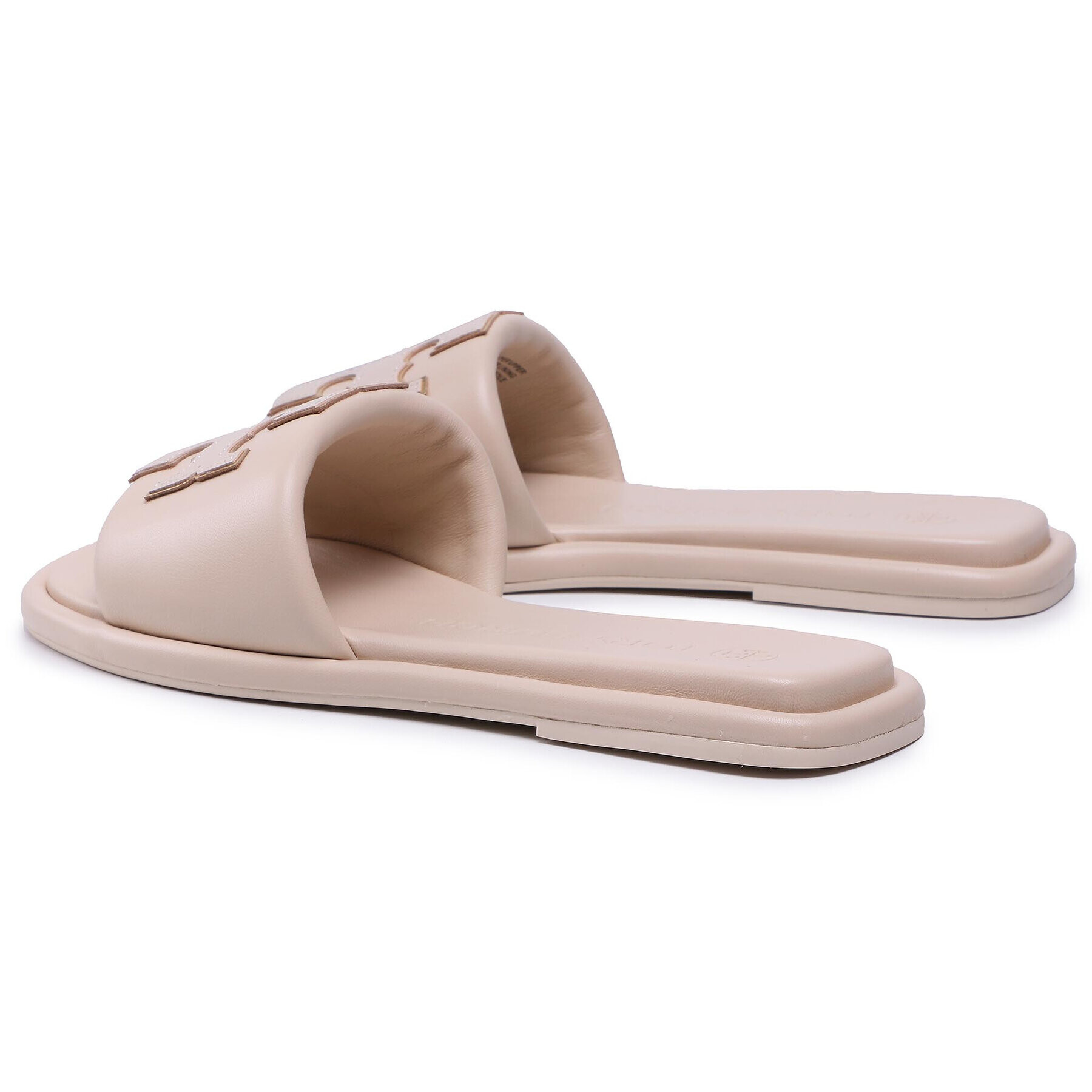 Tory Burch Šľapky Double Sport Slide 79985 Béžová - Pepit.sk