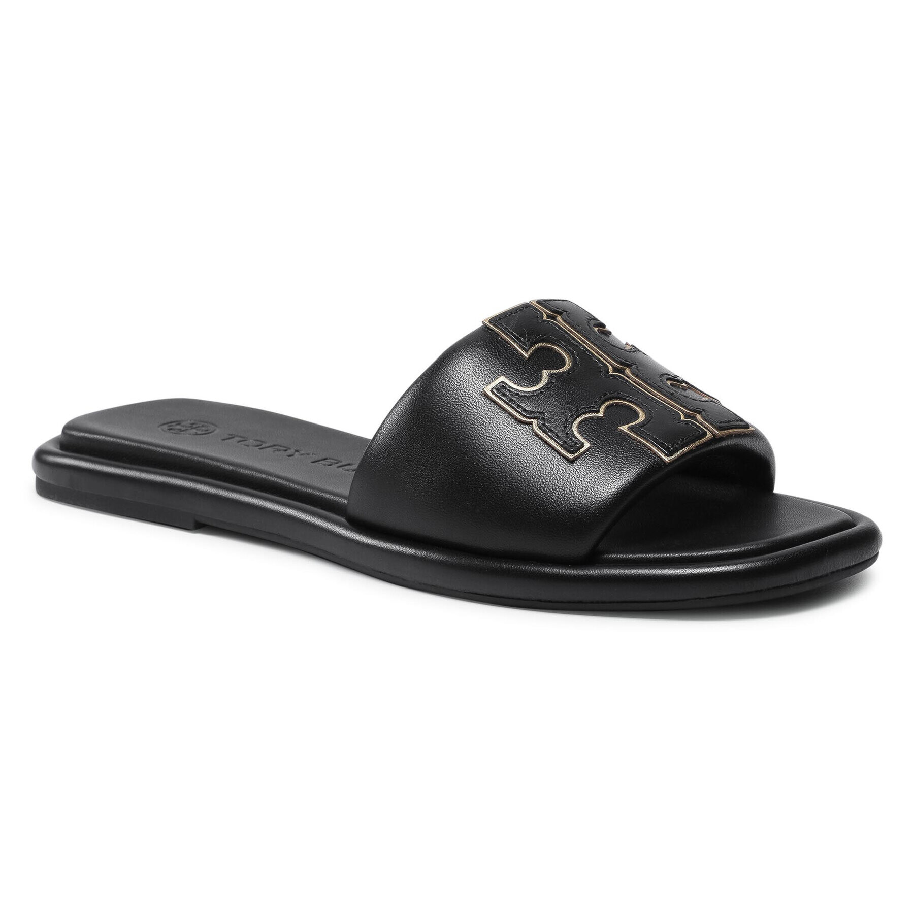 Tory Burch Šľapky Doublet Sport Slide 79985 Čierna - Pepit.sk