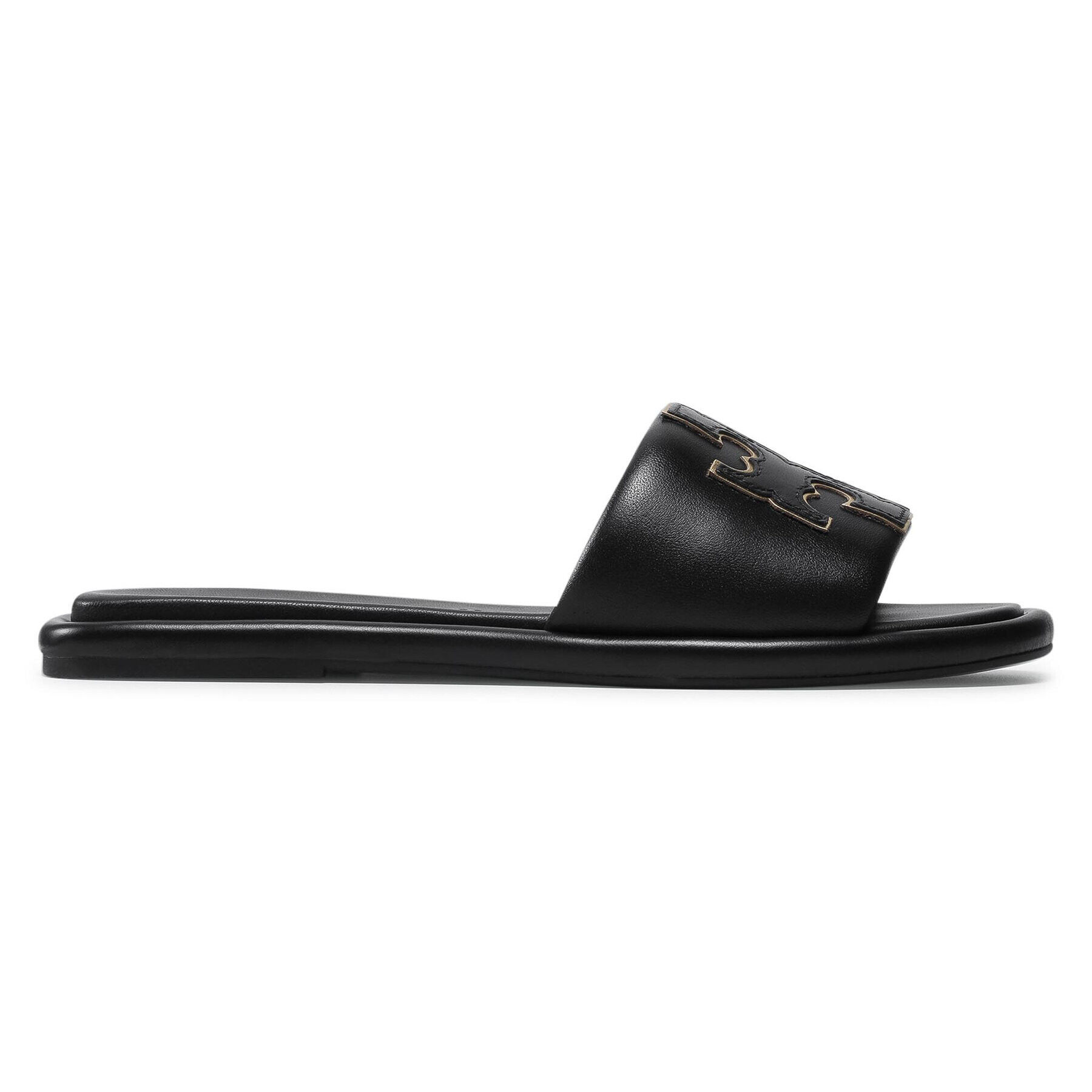 Tory Burch Šľapky Doublet Sport Slide 79985 Čierna - Pepit.sk