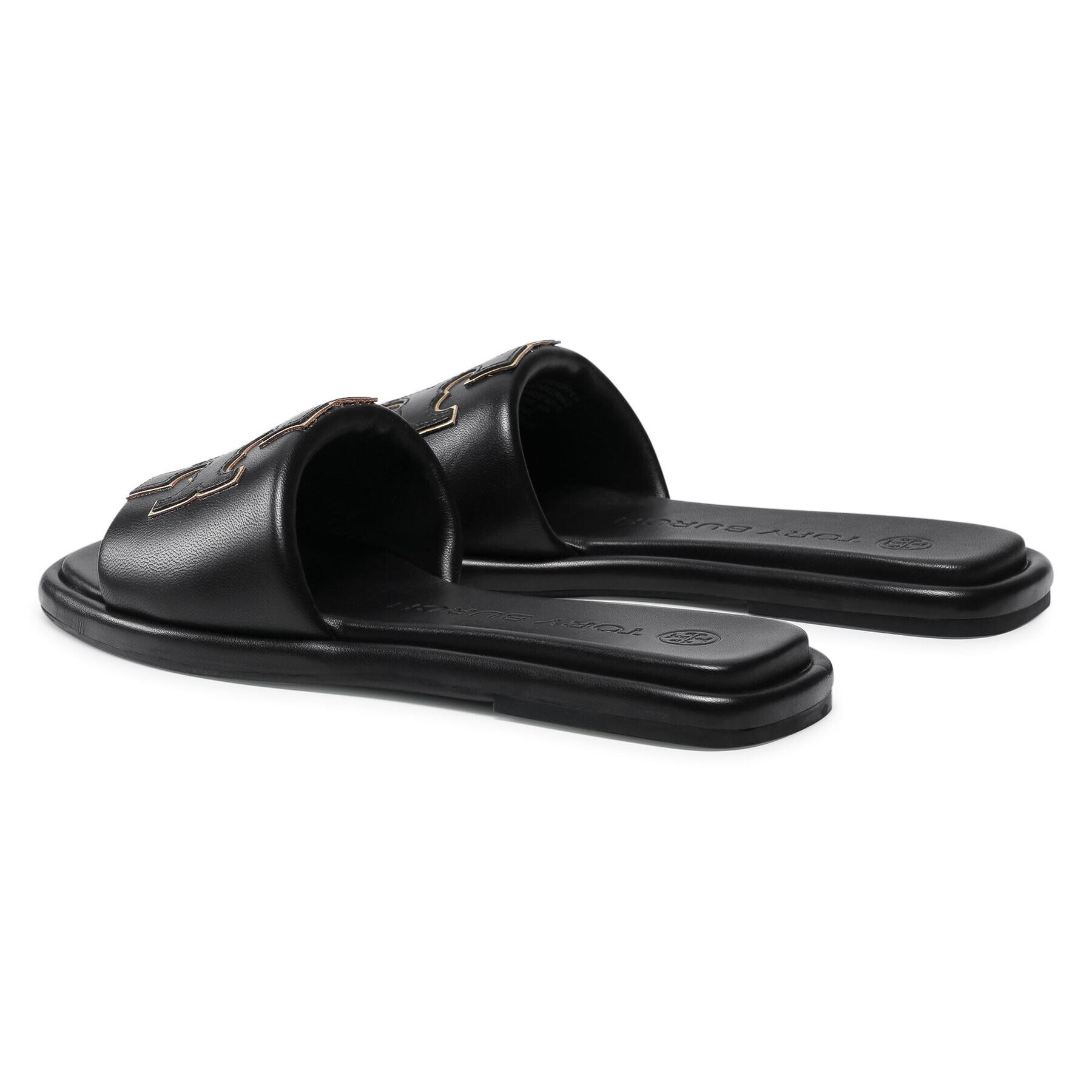 Tory Burch Šľapky Doublet Sport Slide 79985 Čierna - Pepit.sk