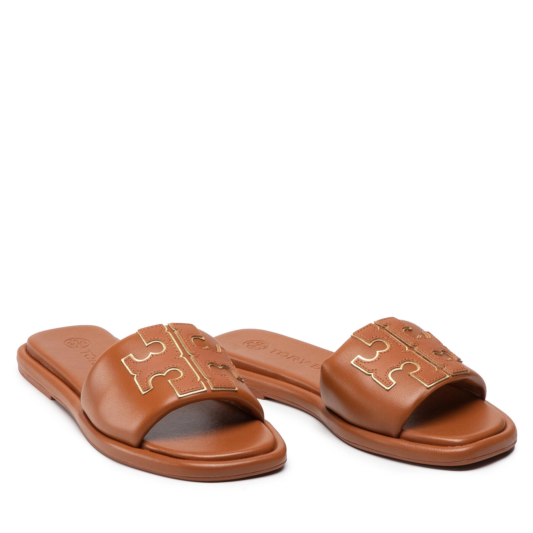 Tory Burch Šľapky Doublet Sport Slide 79985 Hnedá - Pepit.sk