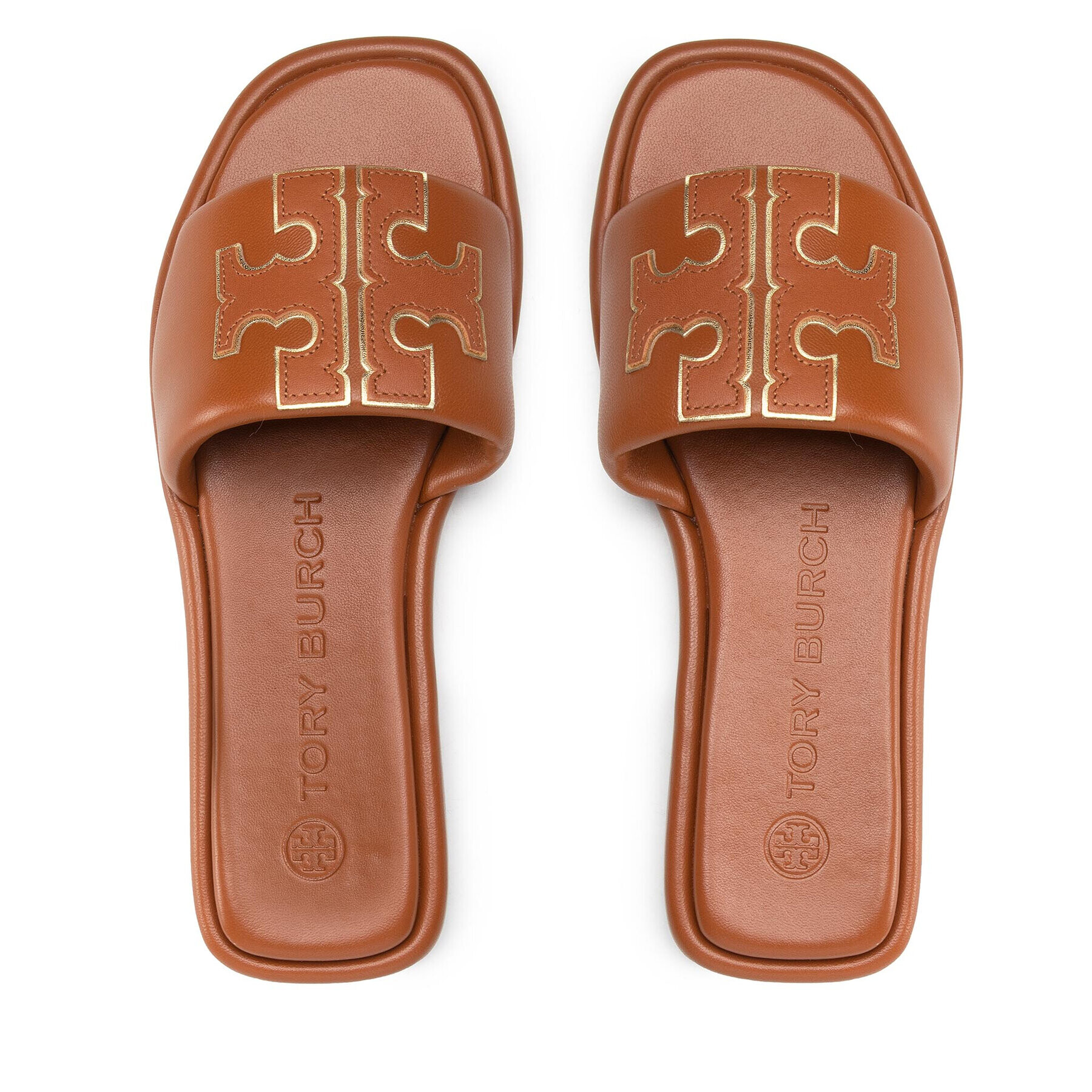 Tory Burch Šľapky Doublet Sport Slide 79985 Hnedá - Pepit.sk