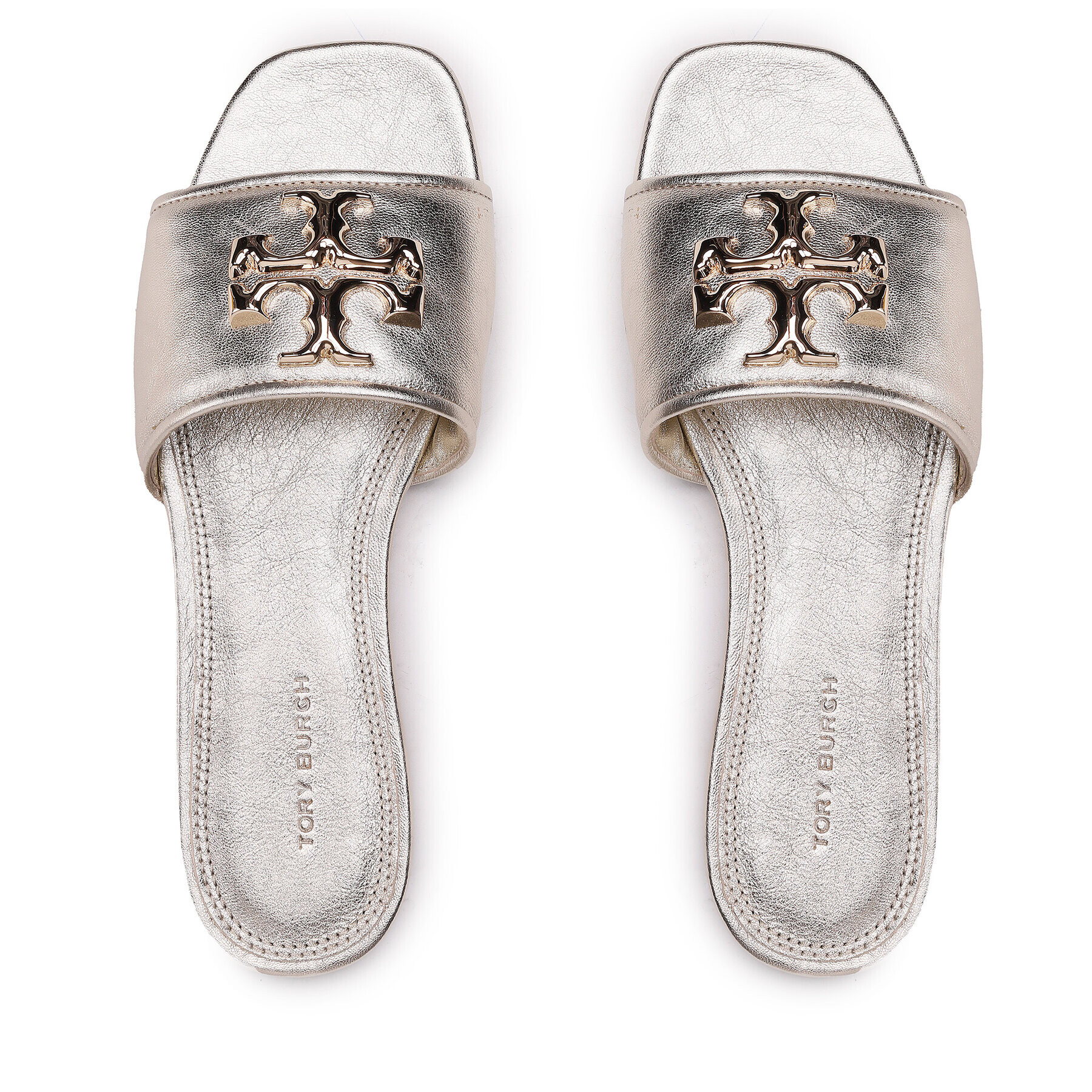 Tory Burch Šľapky Eleanor Slide 91213 Zlatá - Pepit.sk