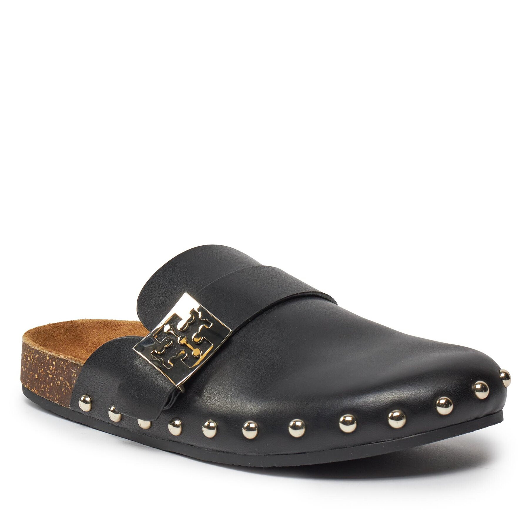 Tory Burch Šľapky Mellow Stud Mule 154448 Čierna - Pepit.sk