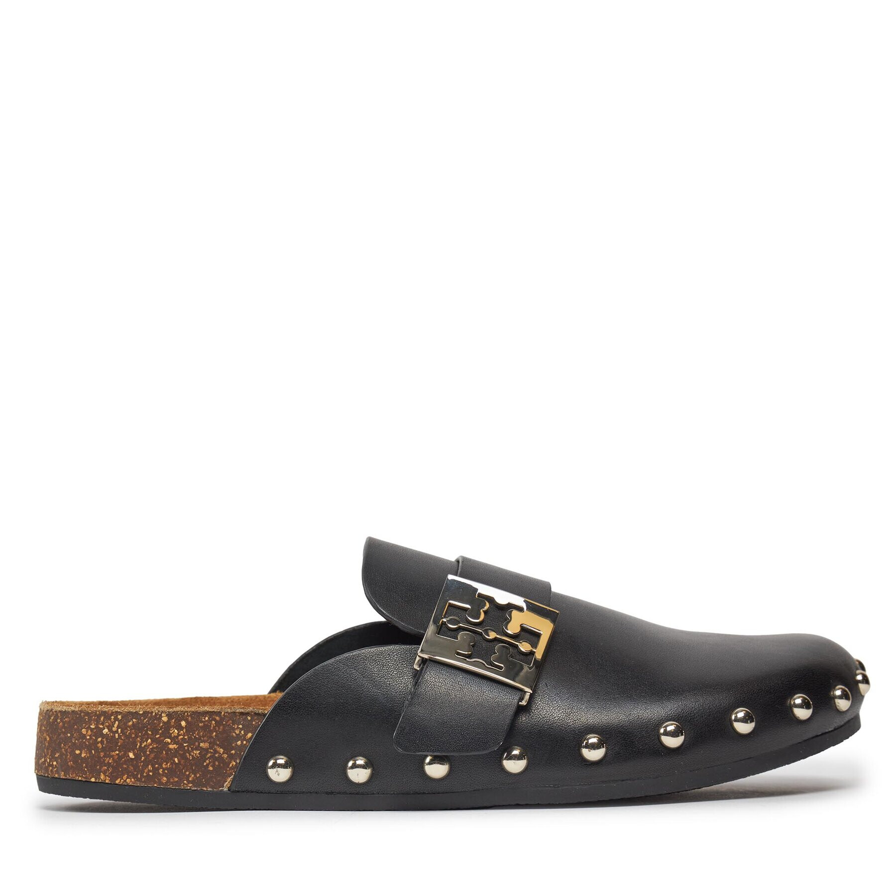 Tory Burch Šľapky Mellow Stud Mule 154448 Čierna - Pepit.sk