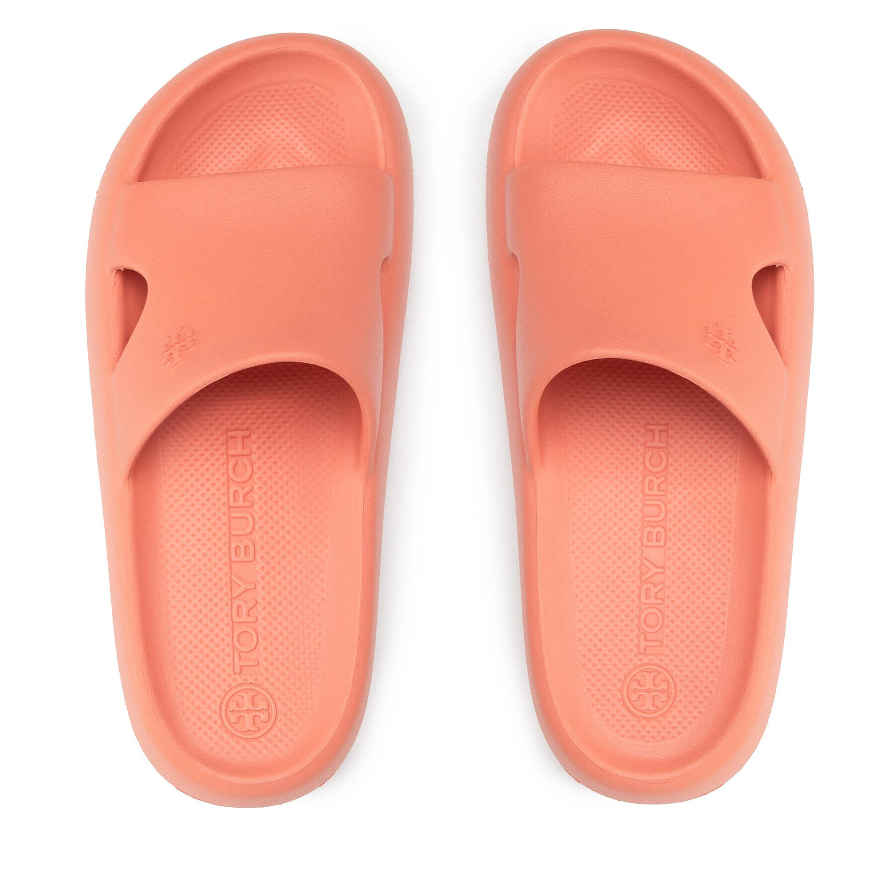 Tory Burch Šľapky Shower Slide 88900 Oranžová - Pepit.sk