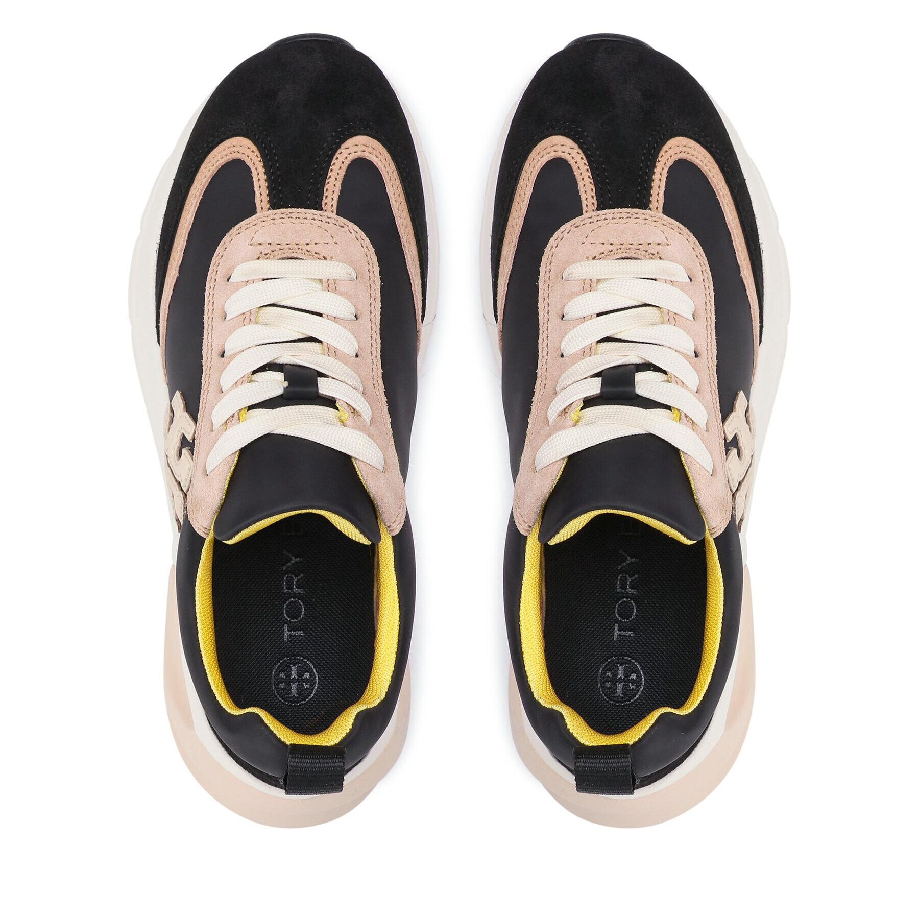 Tory Burch Sneakersy Good Luck Trainer 83833 Čierna - Pepit.sk