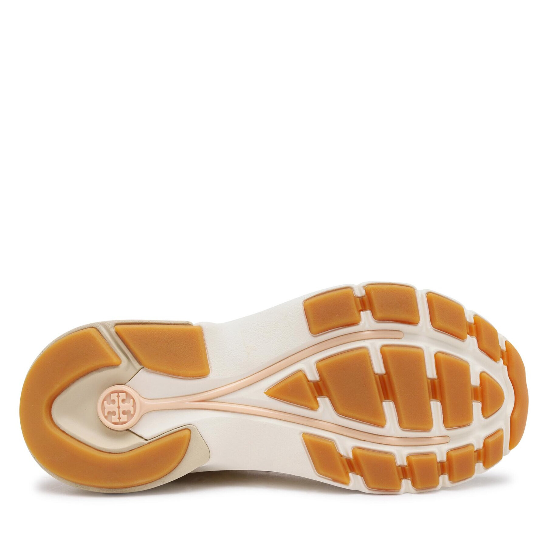 Tory Burch Sneakersy Good Luck Trainer 83833 Écru - Pepit.sk