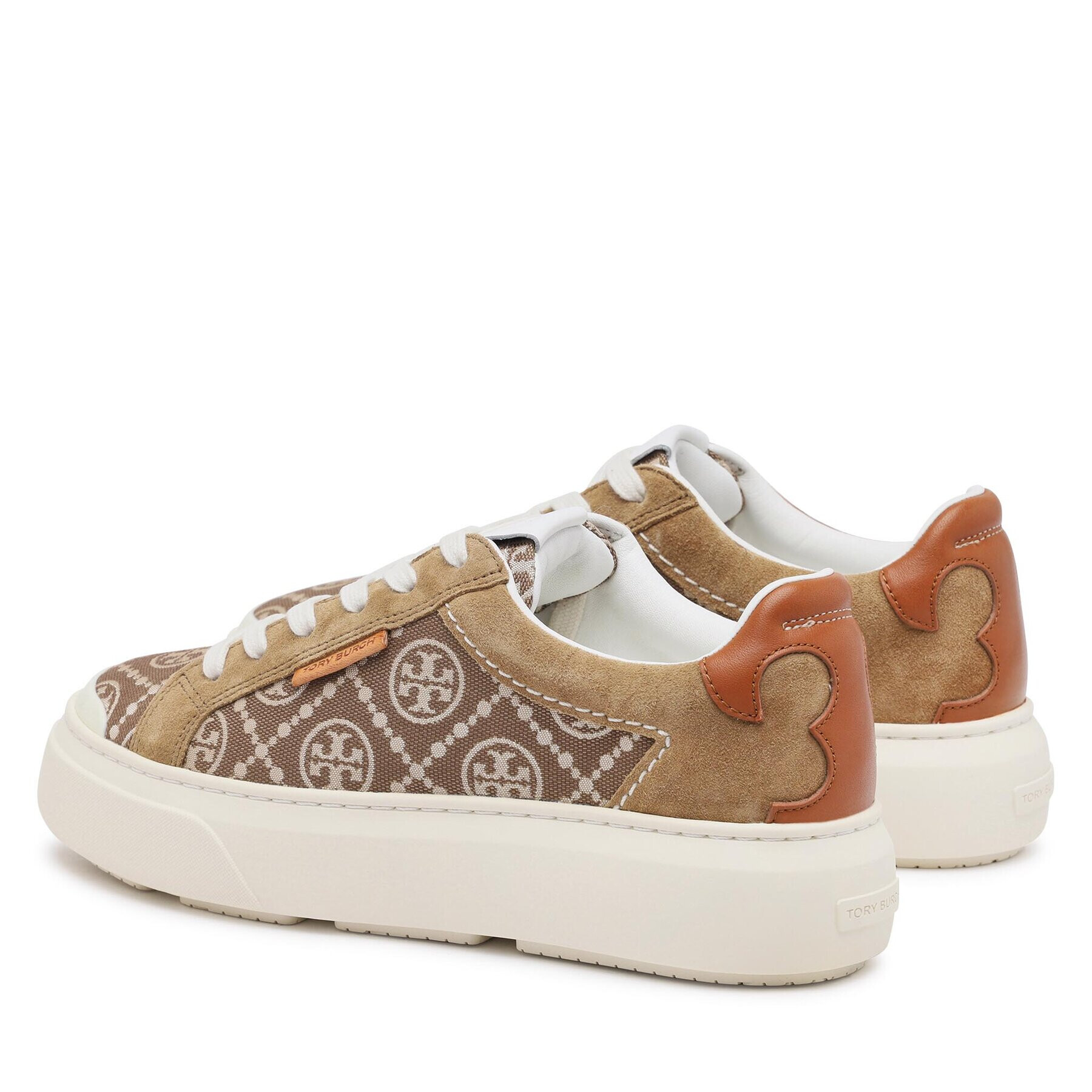 Tory Burch Sneakersy Monogram Ladybug 150229 Hnedá - Pepit.sk