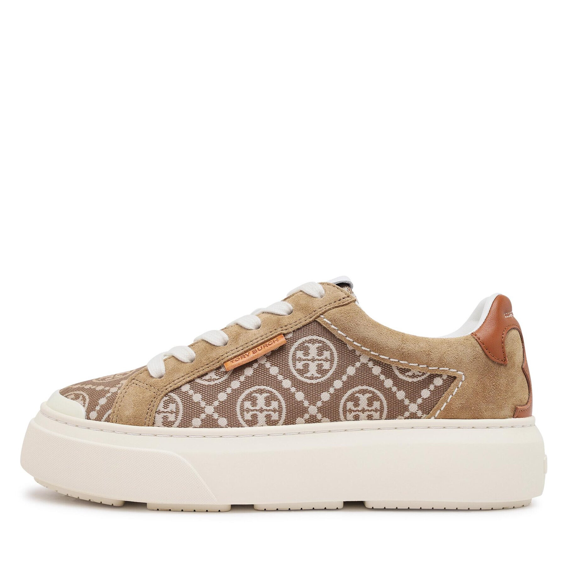 Tory Burch Sneakersy Monogram Ladybug 150229 Hnedá - Pepit.sk