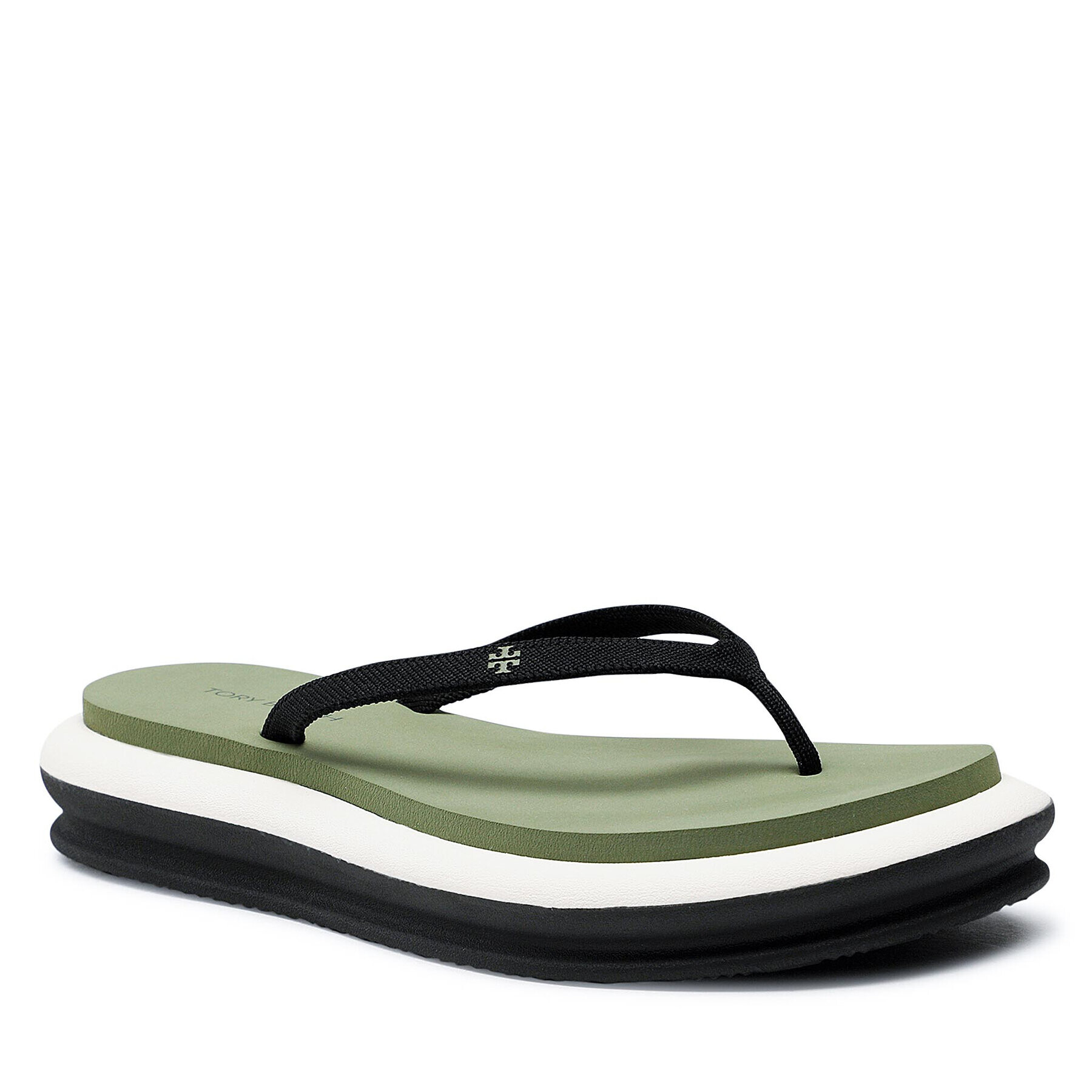 Tory Burch Žabky Layered Flip Flop 135005 Čierna - Pepit.sk