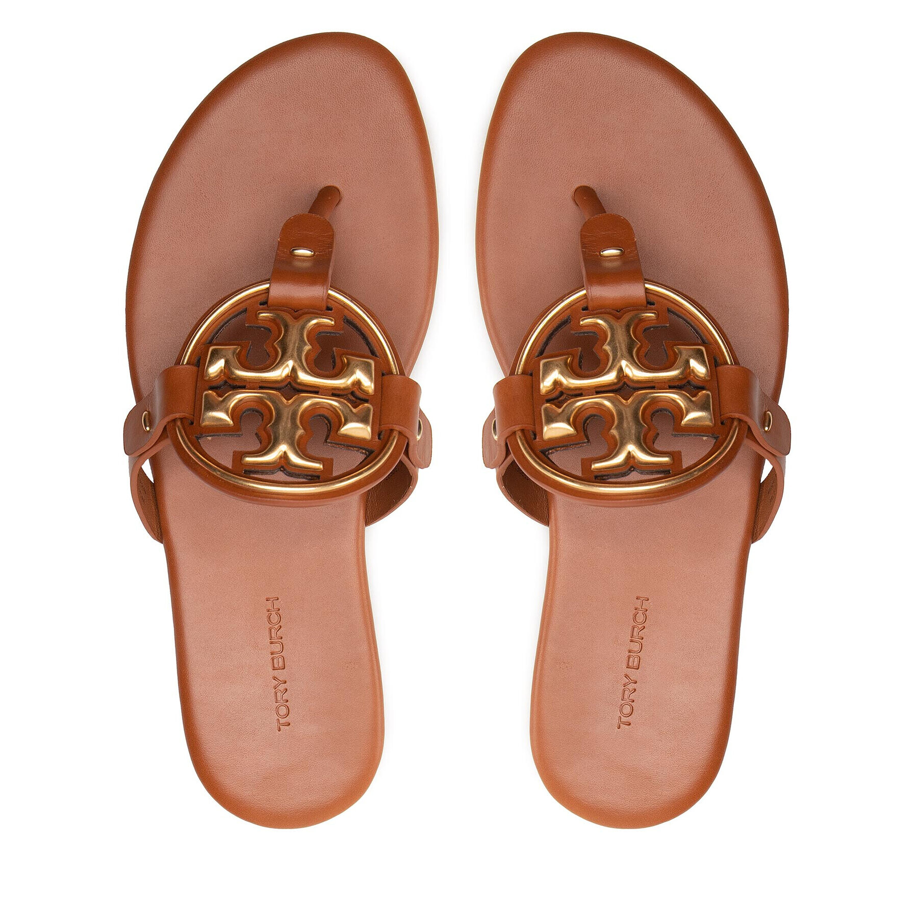 Tory Burch Žabky Miller 136593 Hnedá - Pepit.sk