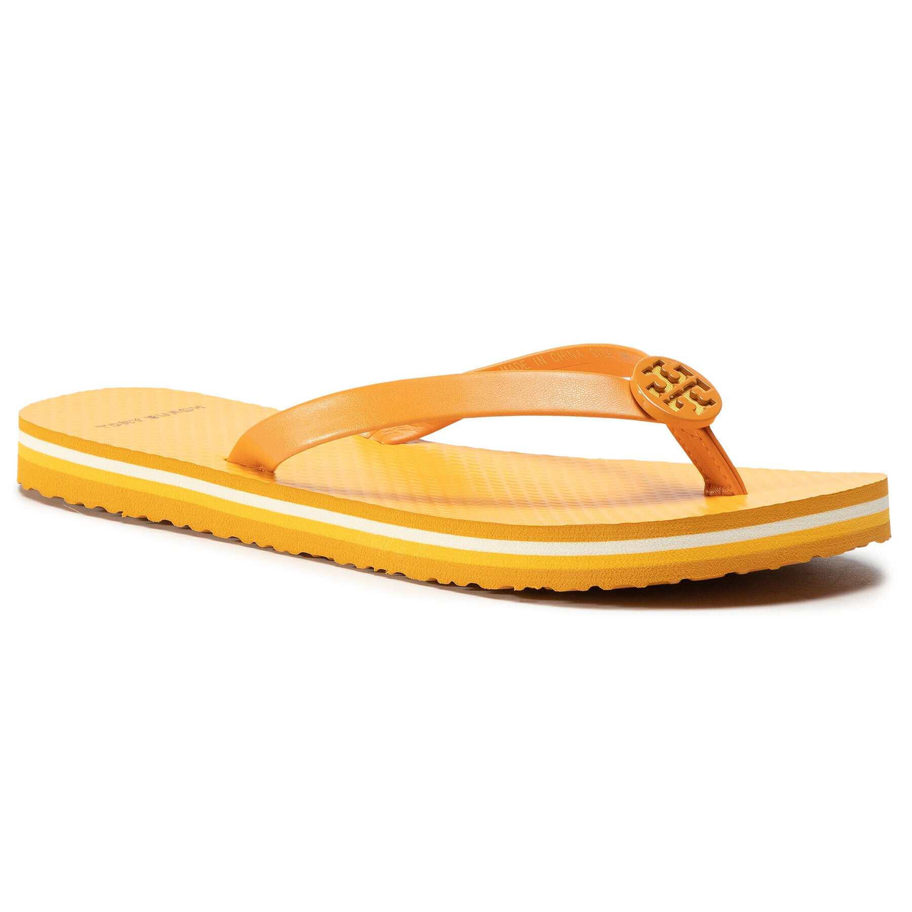 Tory Burch Žabky Mini Minnie Flip Flop 76732 Oranžová - Pepit.sk