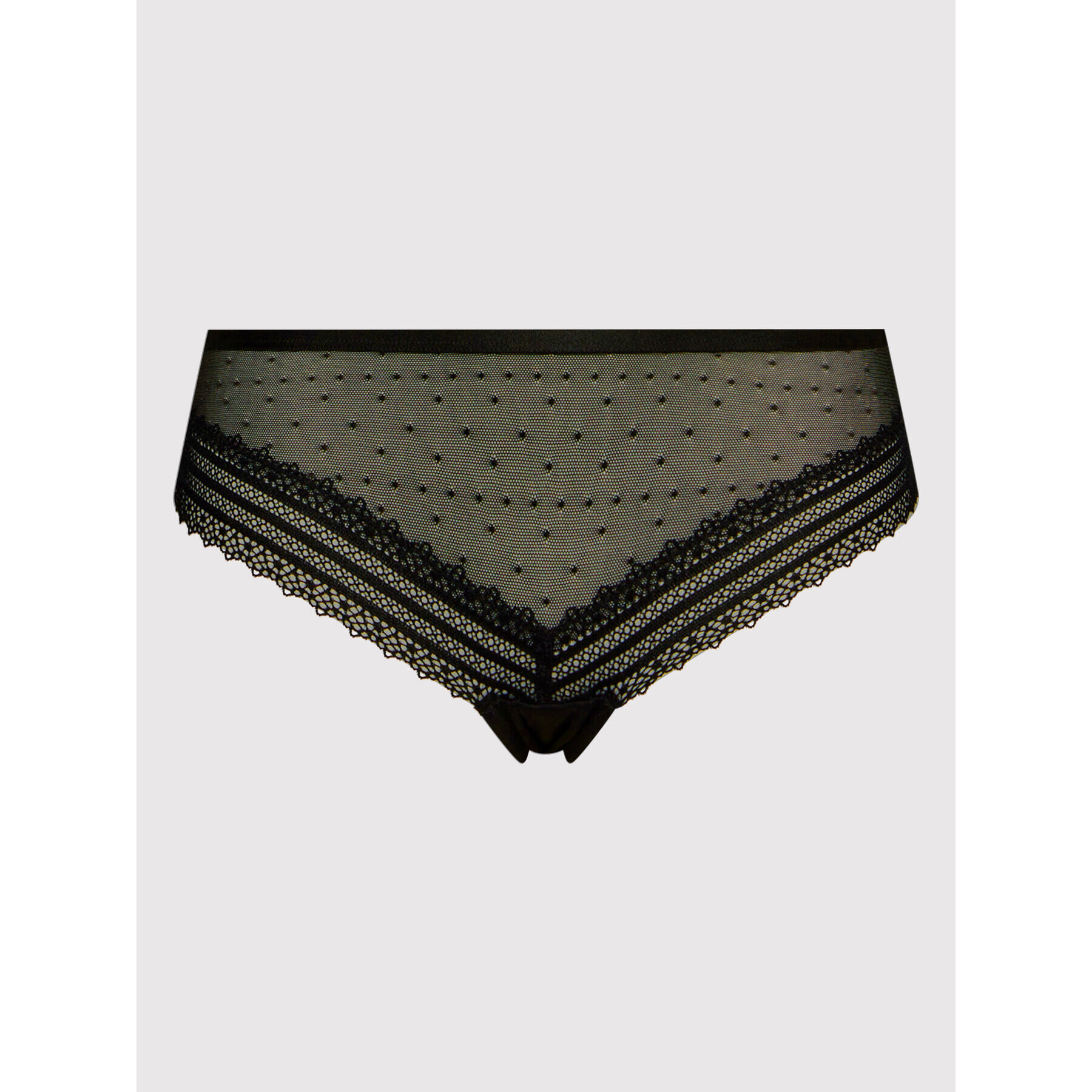 Triumph Boxerky Tempting Tulle_01 10209949 Čierna - Pepit.sk