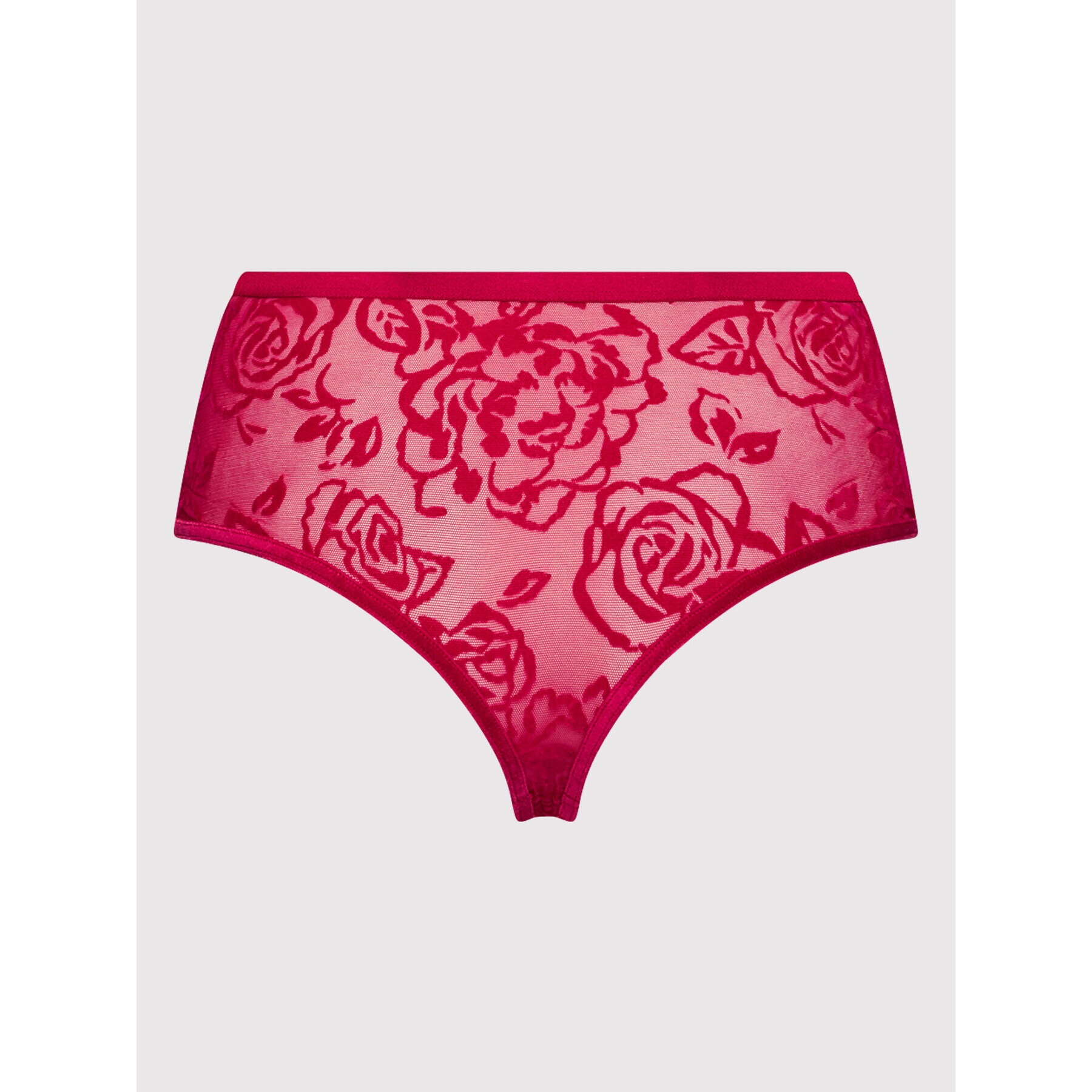 Triumph Brazílske nohavičky s vysokým pásom Velvet Rose Spotlight 10205655 Ružová - Pepit.sk