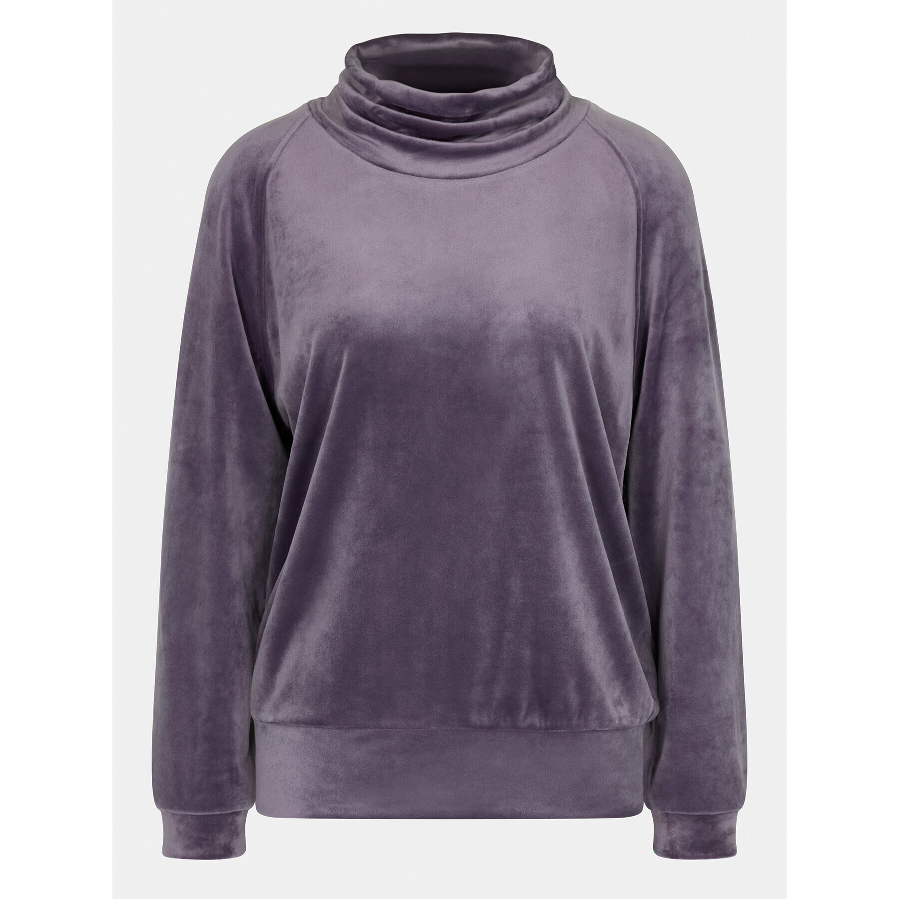 Triumph Mikina Cozy Comfort Velour Sweater 10216547 Sivá Regular Fit - Pepit.sk