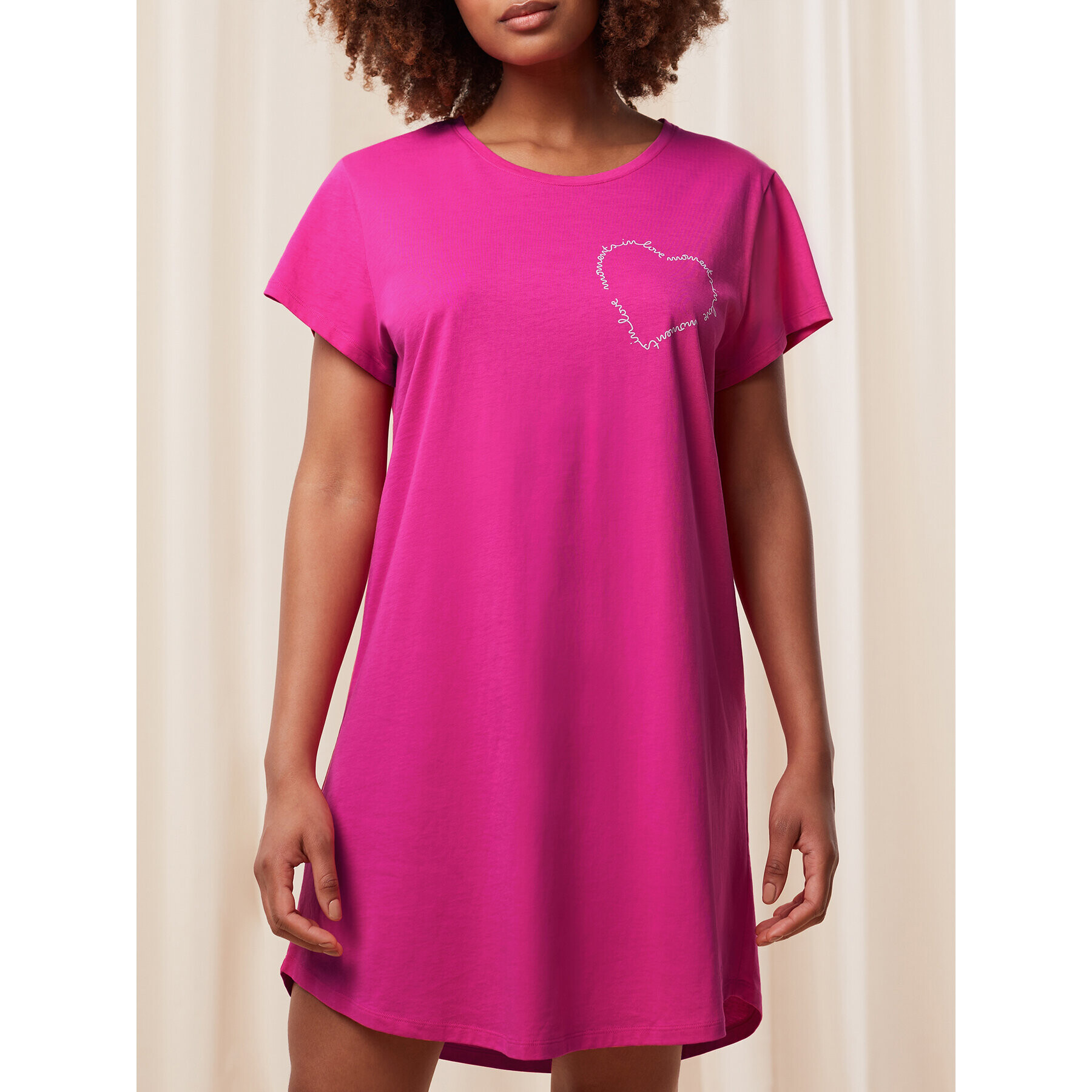 Triumph Nočná košeľa Nightdresses NDK 02 X 10215185 Ružová - Pepit.sk