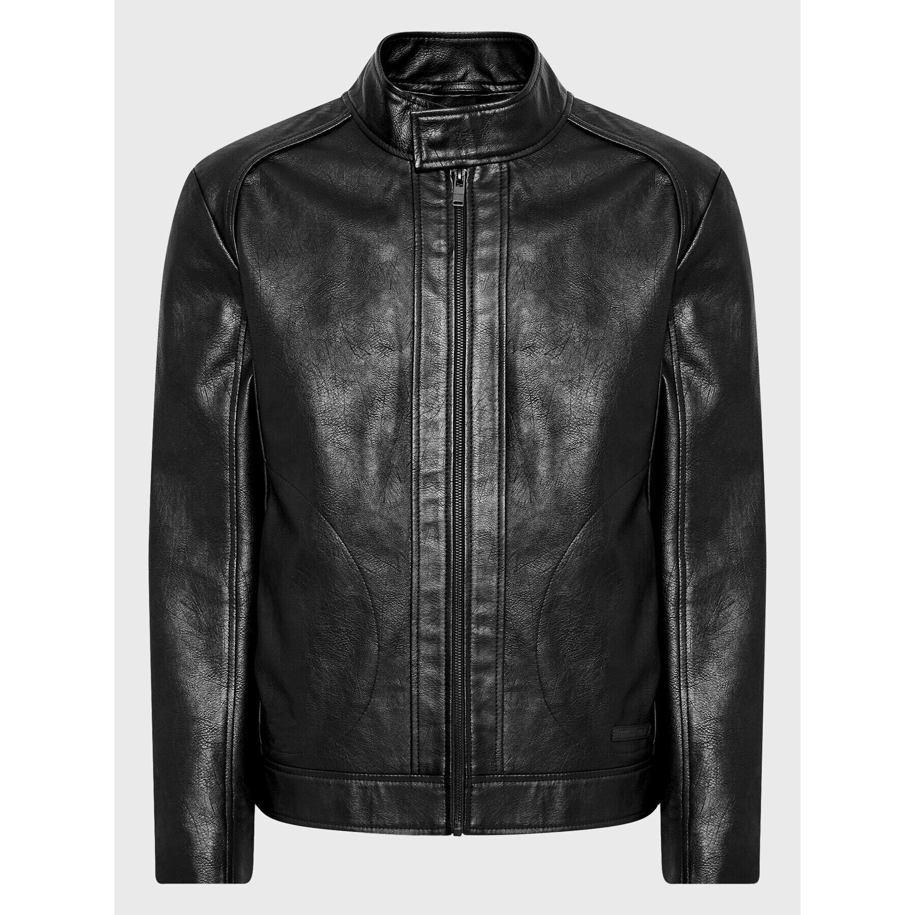 Trussardi Bunda z imitácie kože Biker 52S00760 Čierna Regular Fit - Pepit.sk