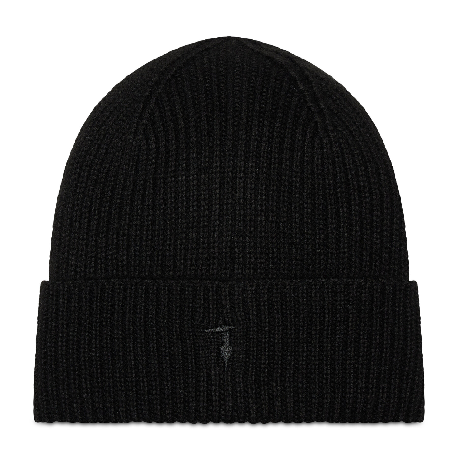 Trussardi Čiapka Beanie Eco Greyhound Embroder 59Z00346 Čierna - Pepit.sk