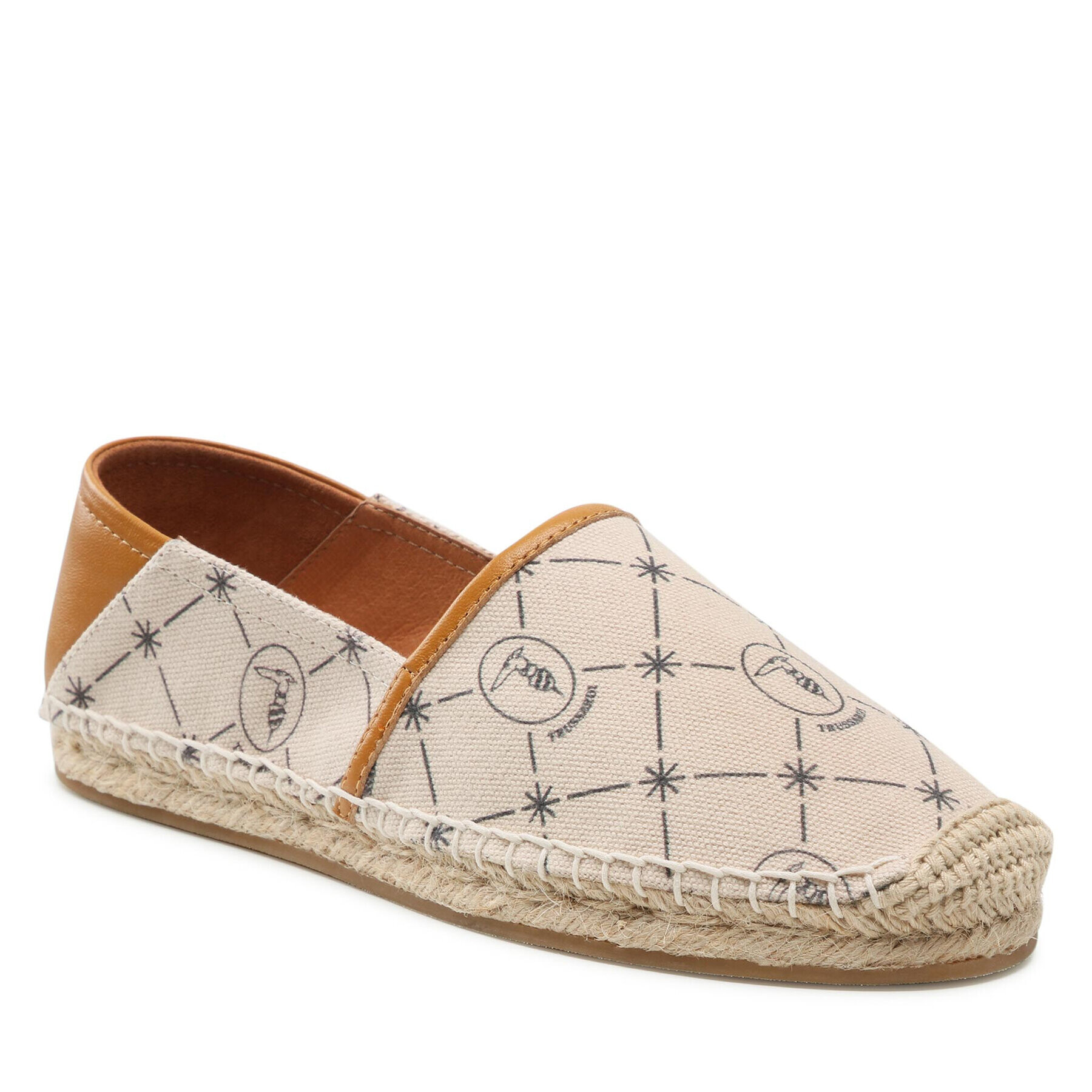 Trussardi Espadrilky 79A00733 Béžová - Pepit.sk