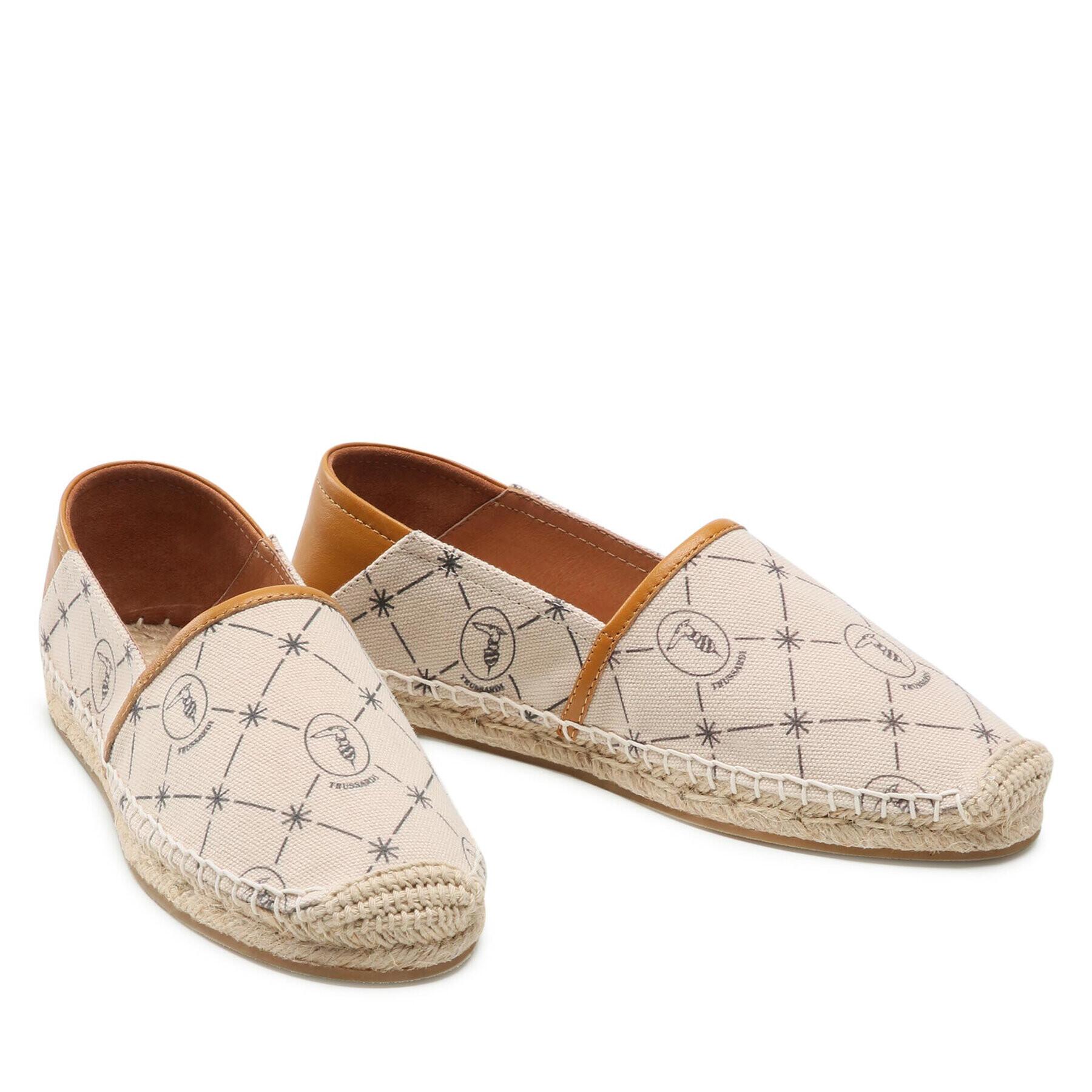 Trussardi Espadrilky 79A00733 Béžová - Pepit.sk