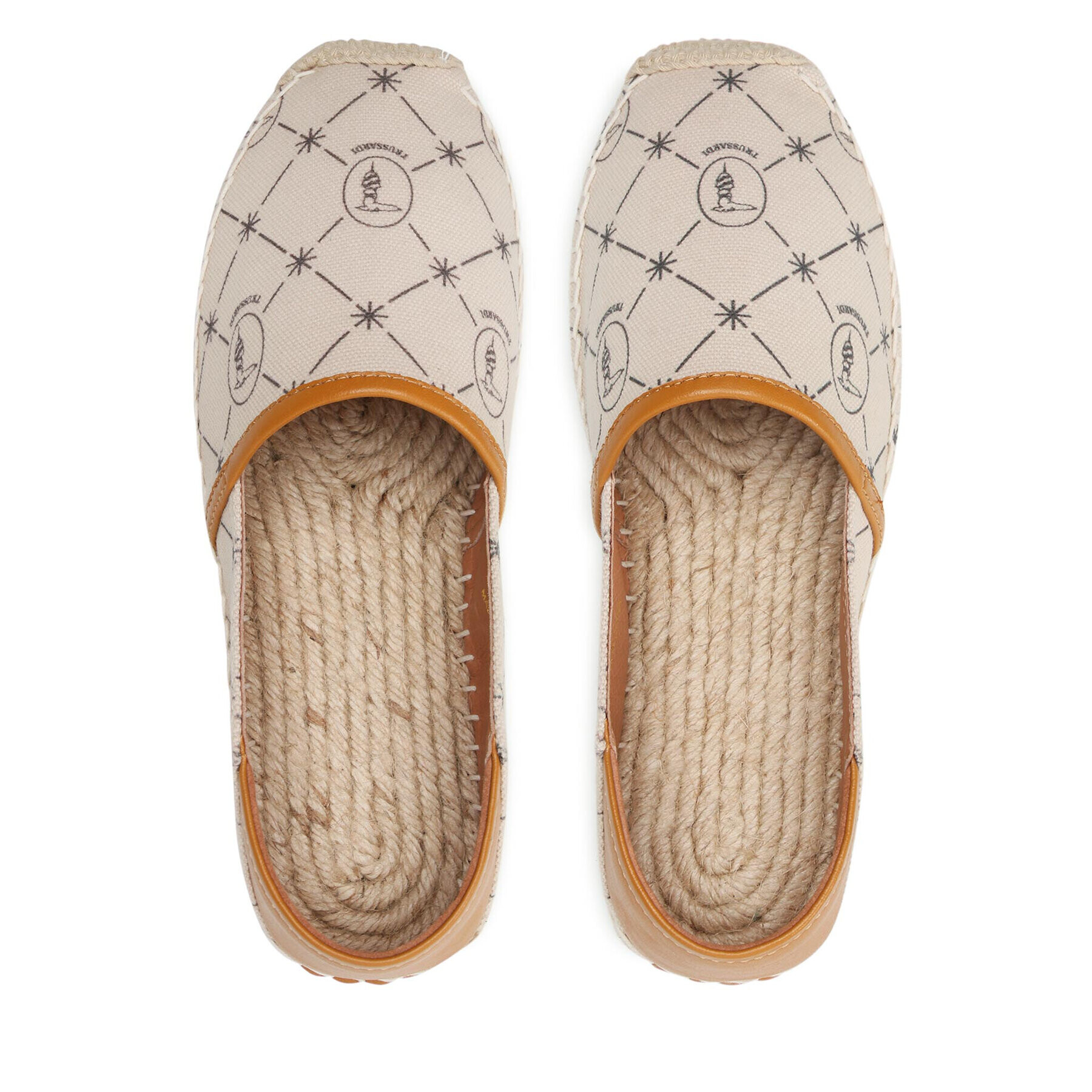 Trussardi Espadrilky 79A00733 Béžová - Pepit.sk