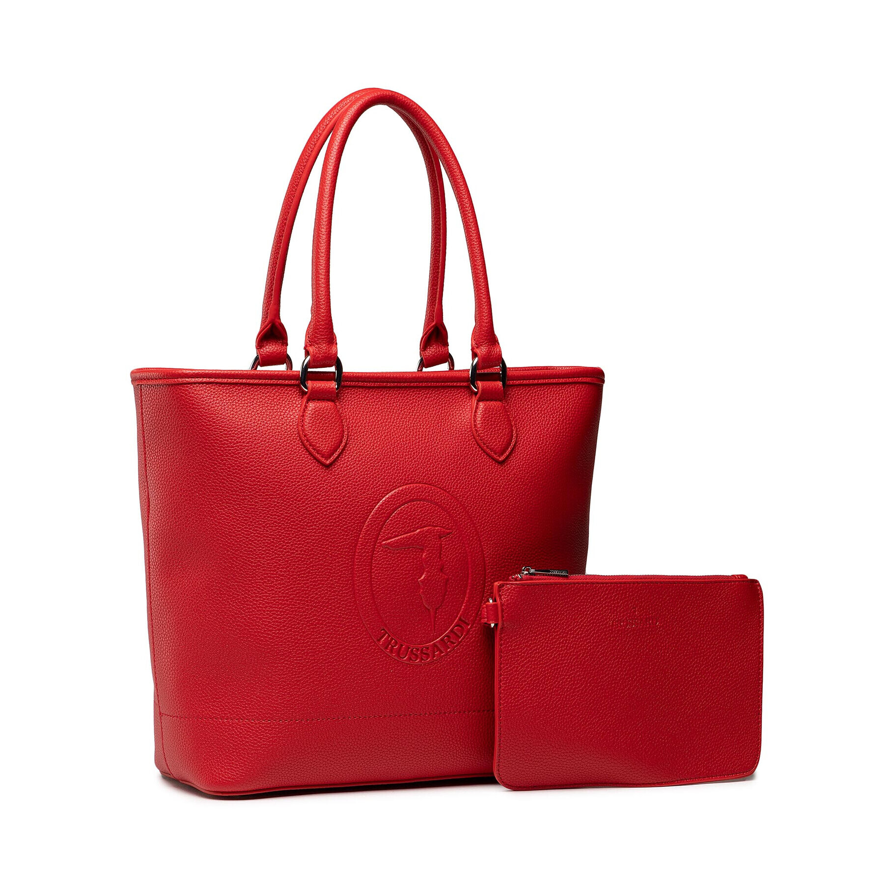 Trussardi Kabelka Iris Shopper 75B01194 Červená - Pepit.sk