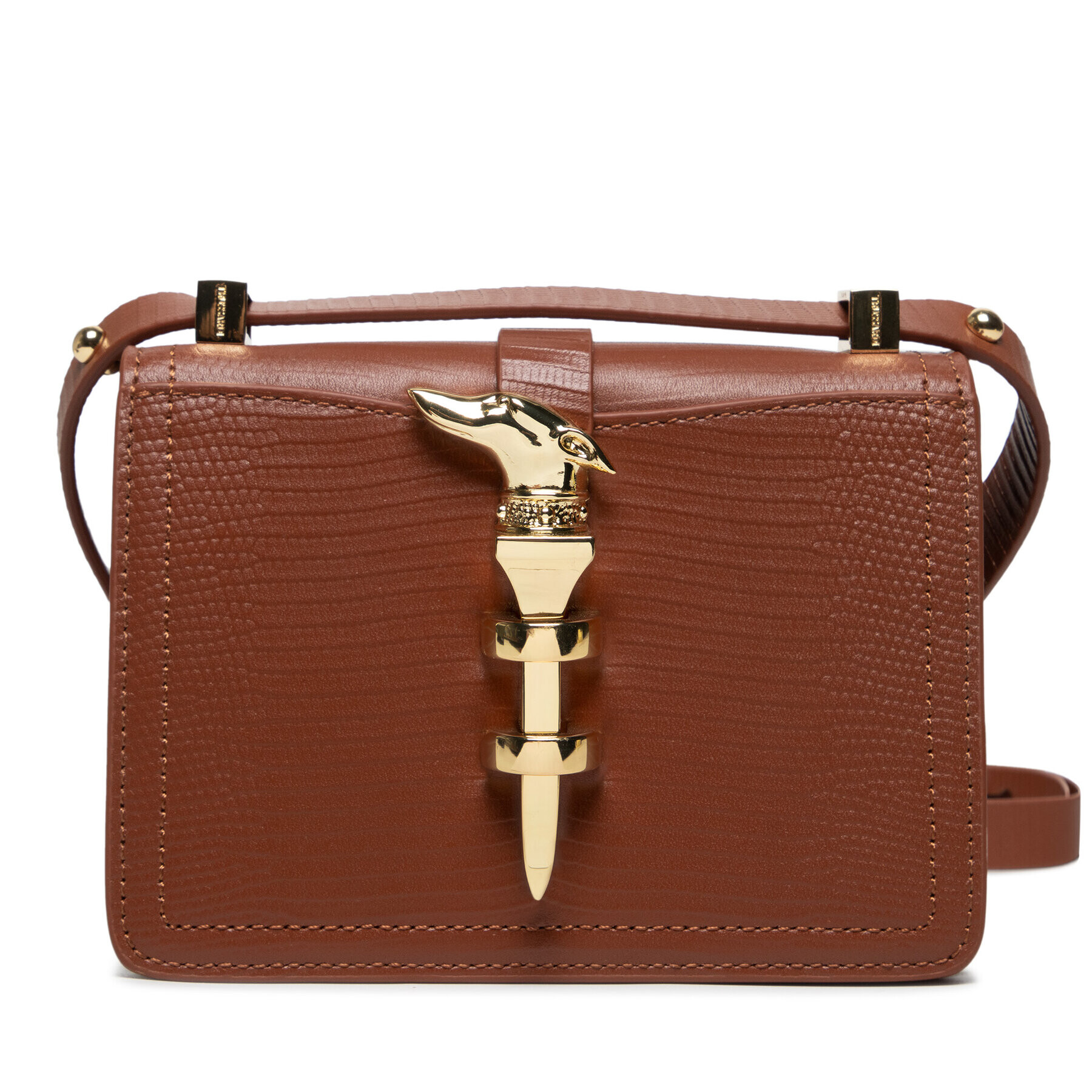 Trussardi Kabelka Leila Crossbody Mini 75B01200 Hnedá - Pepit.sk