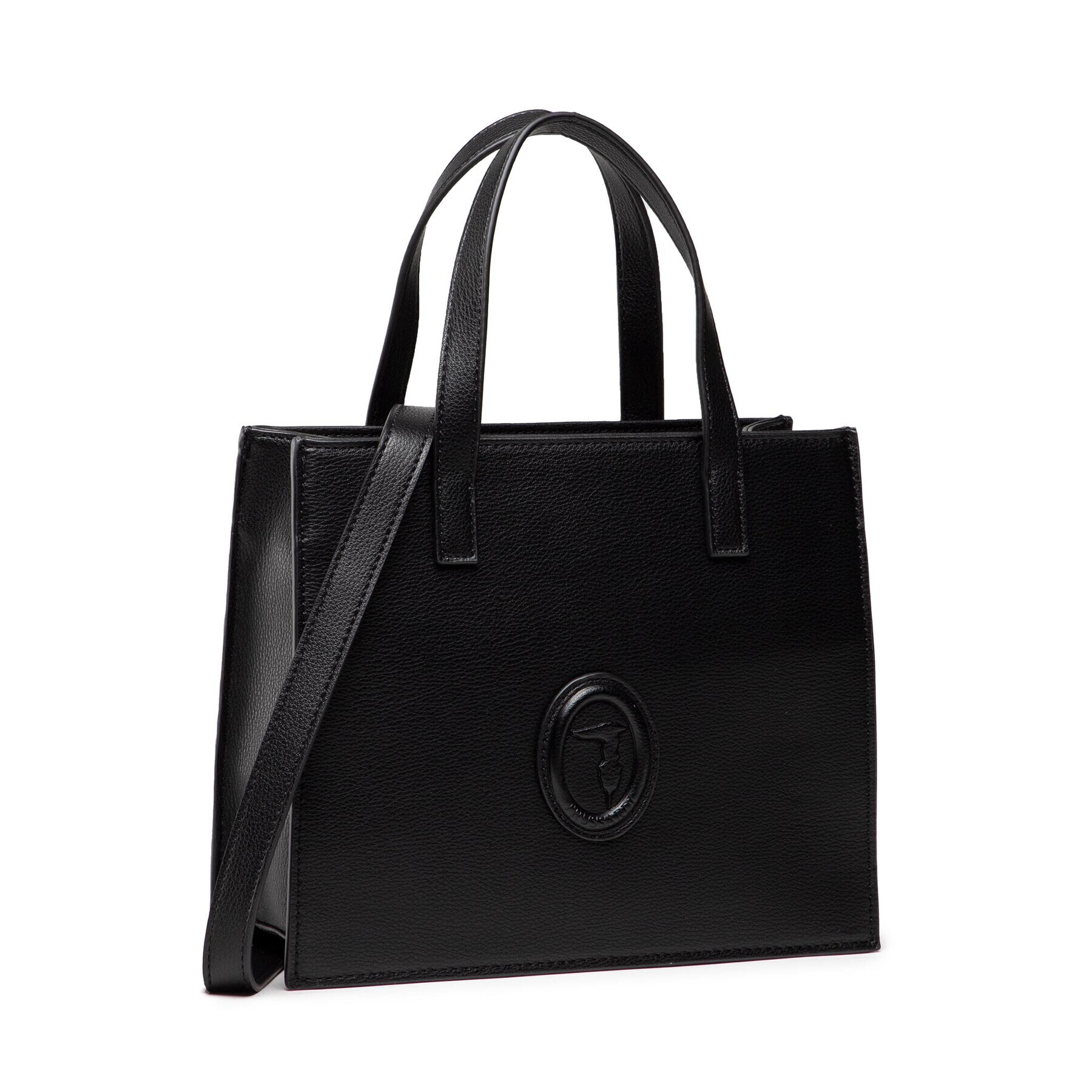 Trussardi Kabelka Mia Tote Sm Pubble+ 75B01175 Čierna - Pepit.sk