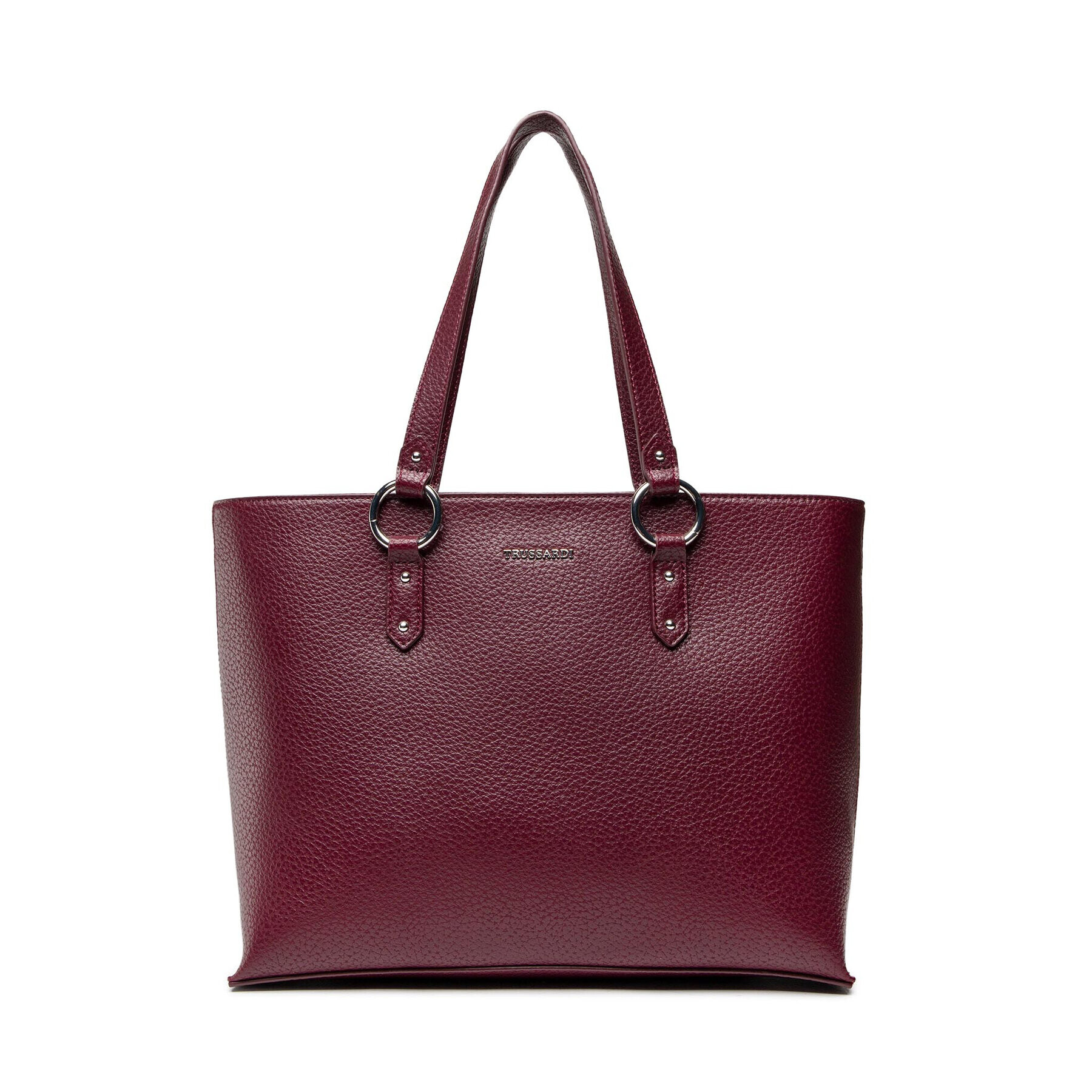 Trussardi Kabelka New Lisbona Shopper 75B01424 Bordová - Pepit.sk