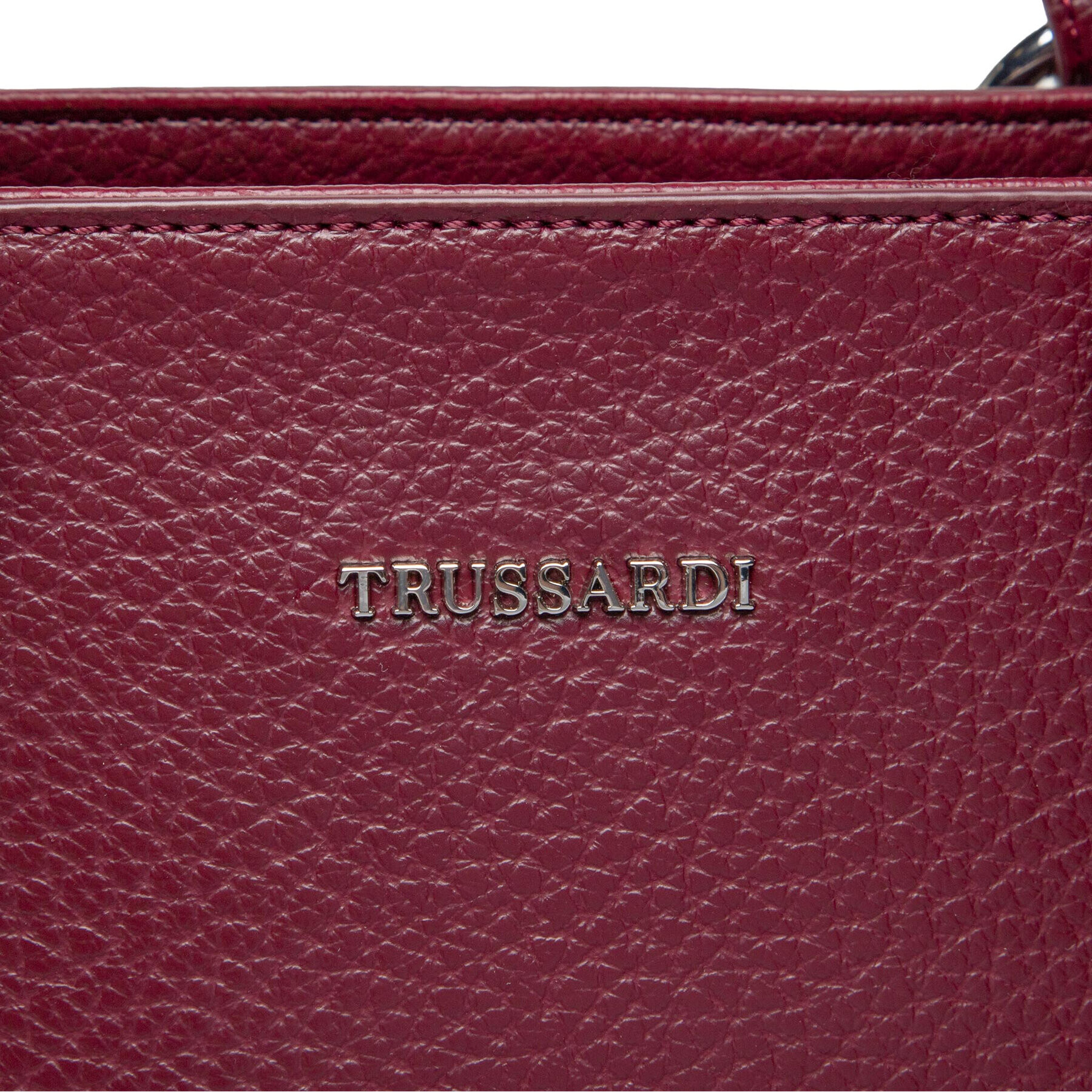 Trussardi Kabelka New Lisbona Shopper 75B01424 Bordová - Pepit.sk