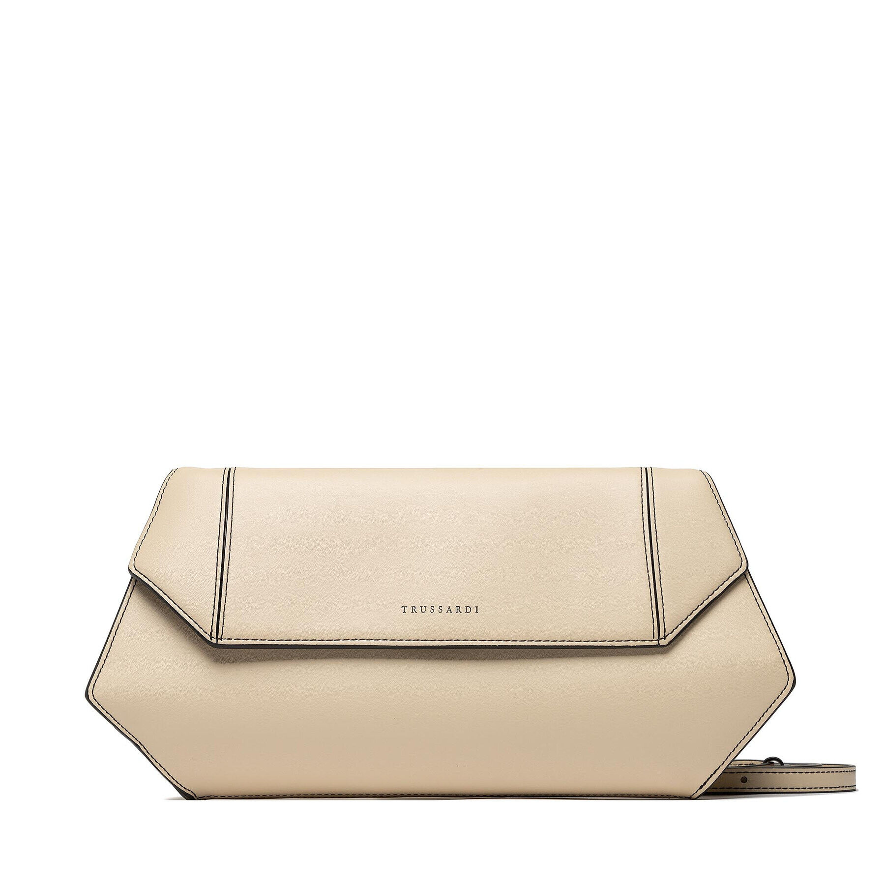 Trussardi Kabelka Sagaria Clutch 75B01405 Béžová - Pepit.sk