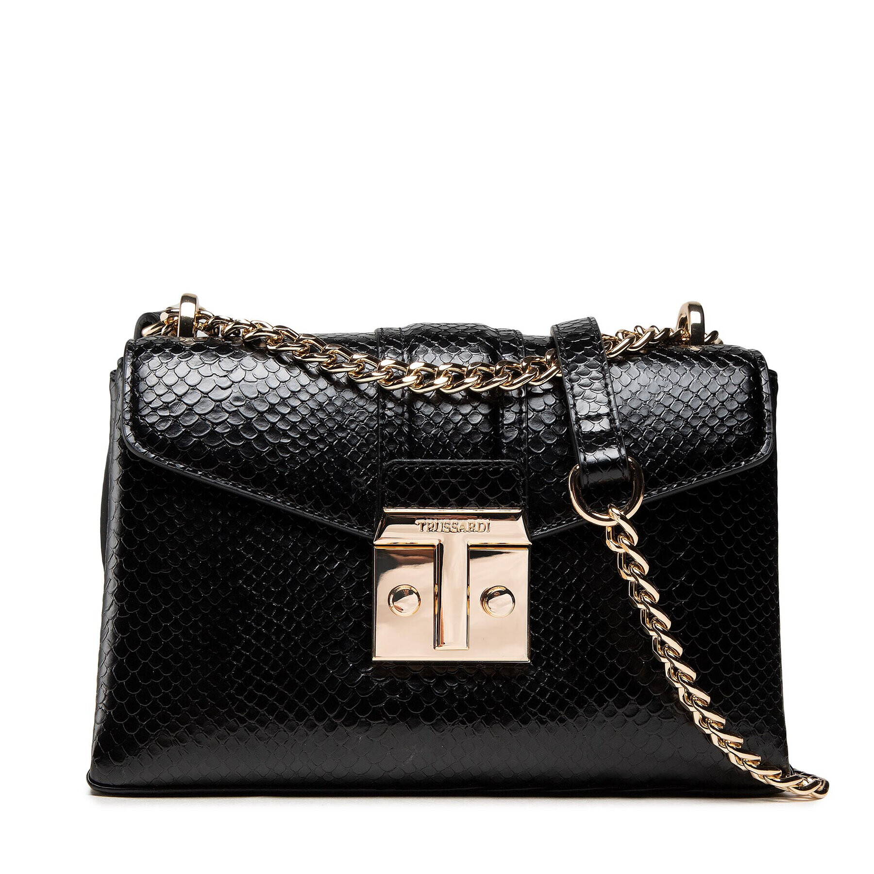 Trussardi Kabelka Tulip Flap 75B01110 Čierna - Pepit.sk