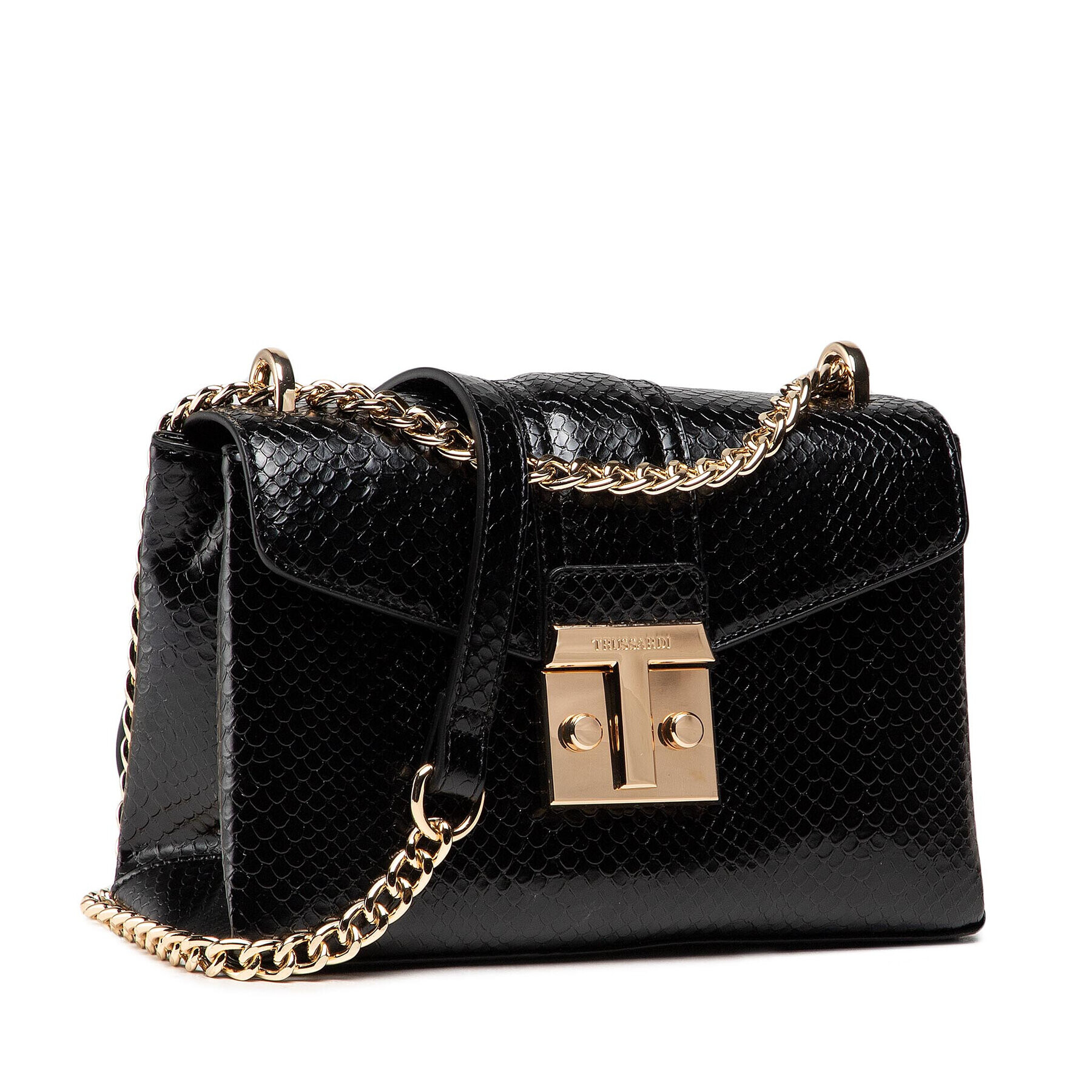 Trussardi Kabelka Tulip Flap 75B01110 Čierna - Pepit.sk