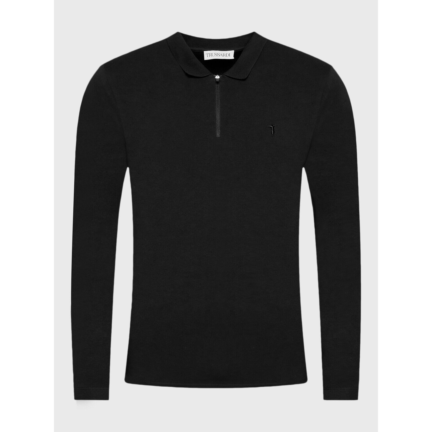 Trussardi Polokošeľa 52T00640 Čierna Regular Fit - Pepit.sk