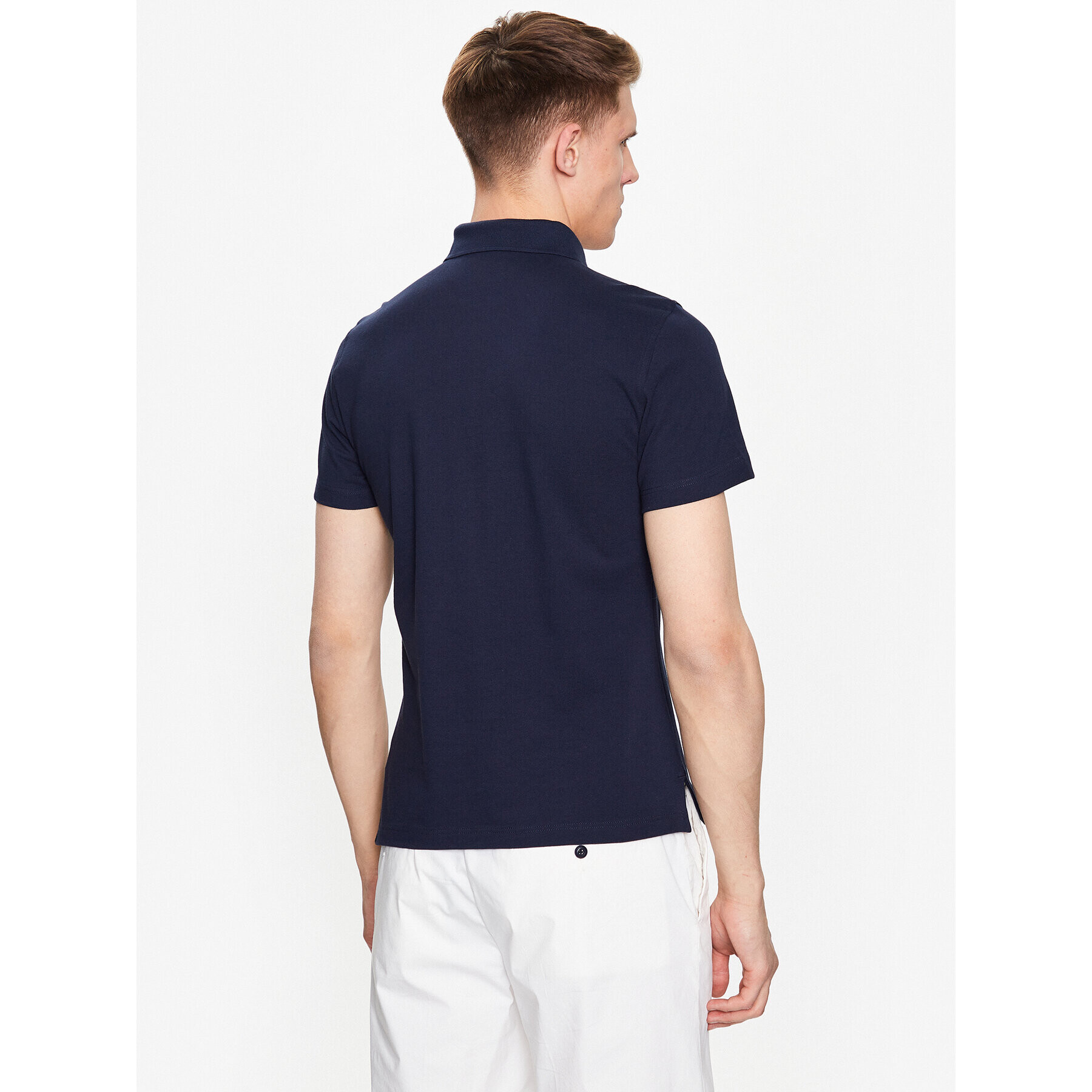 Trussardi Polokošeľa 52T00733 Tmavomodrá Regular Fit - Pepit.sk