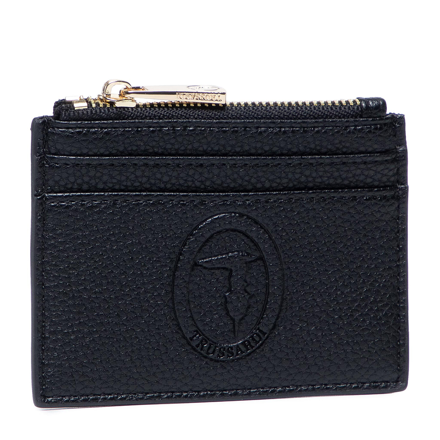 Trussardi Puzdro na kreditné karty Iris Card Holder 75W00309 Čierna - Pepit.sk