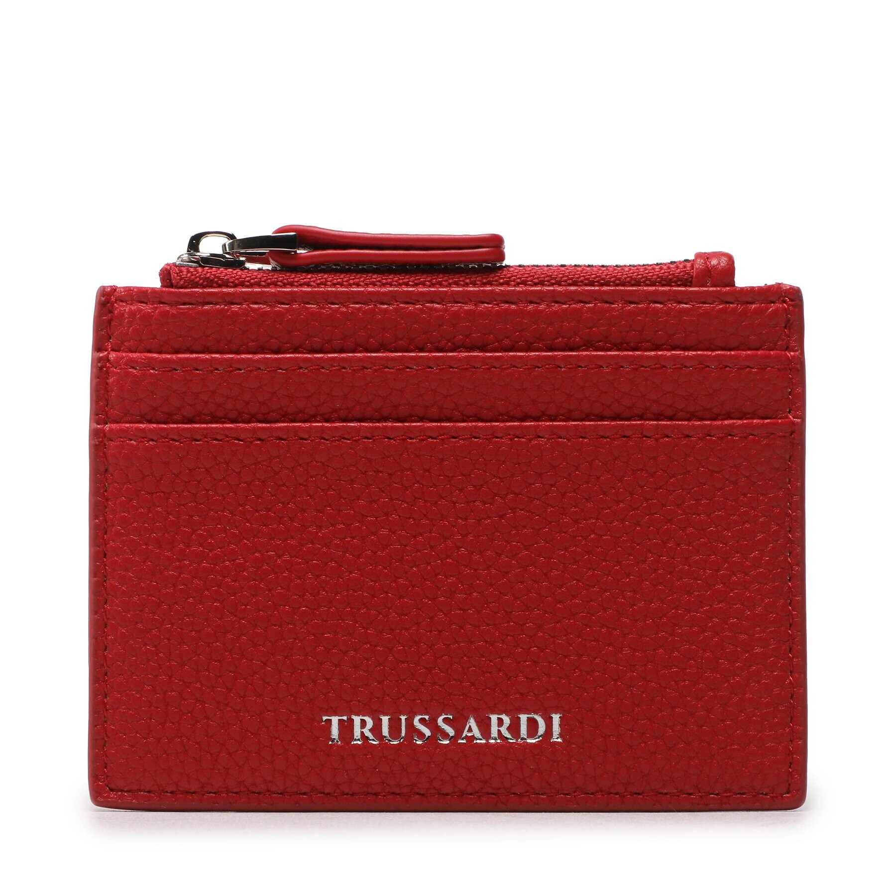 Trussardi Puzdro na kreditné karty Nadir Card Holder 75W00412 Červená - Pepit.sk