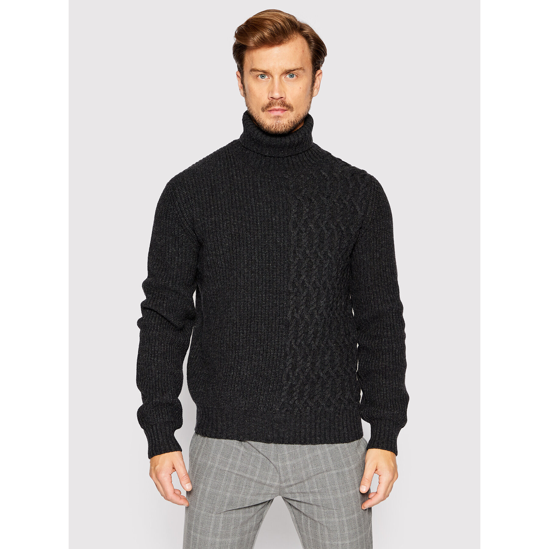 Trussardi Rolák 52M00623 Sivá Regular Fit - Pepit.sk