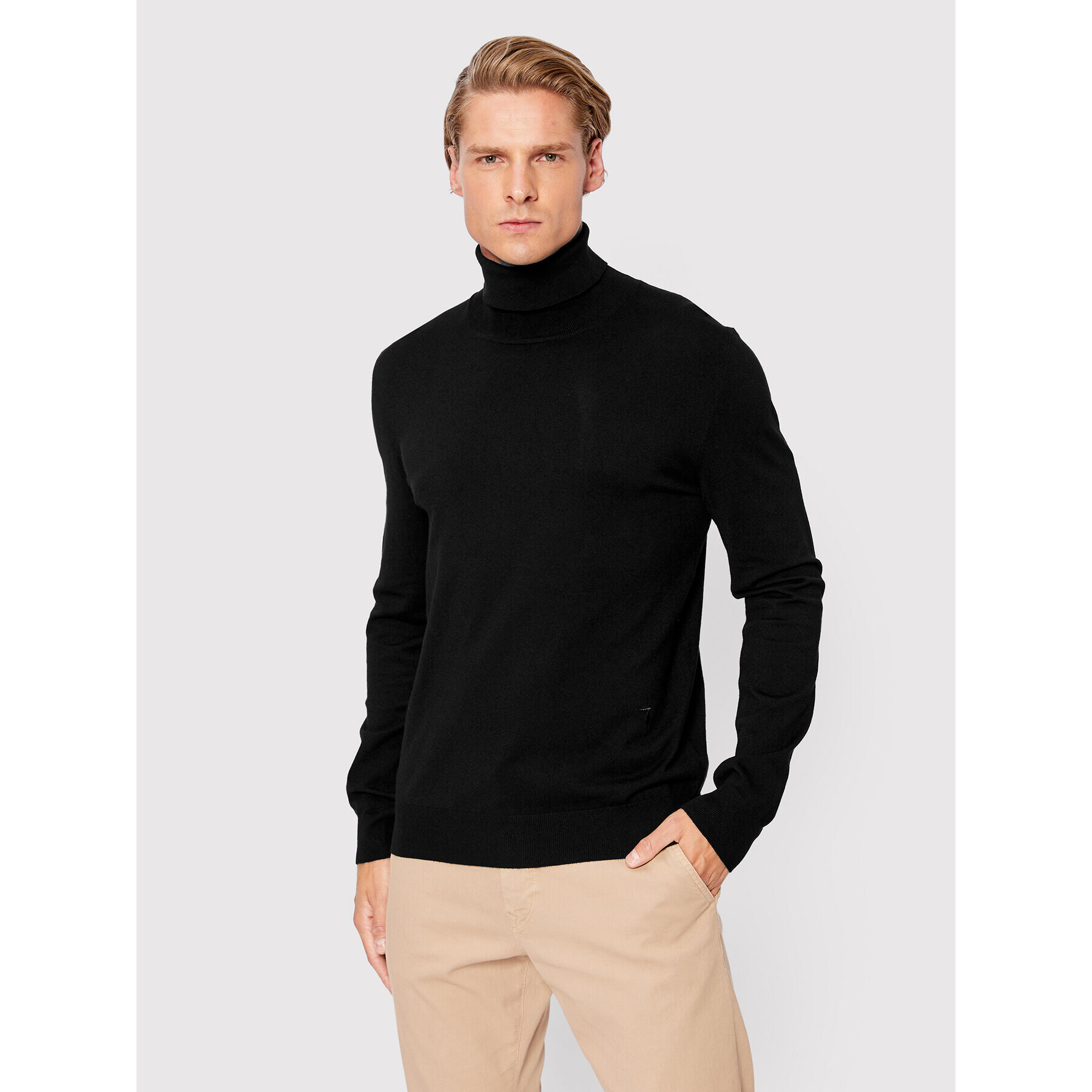 Trussardi Rolák 52M00629 Čierna Regular Fit - Pepit.sk