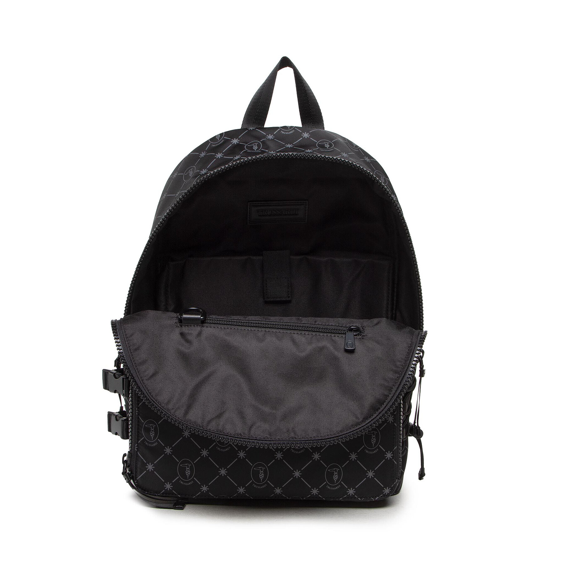 Trussardi Ruksak Smart Backpack 71B00325 Čierna - Pepit.sk