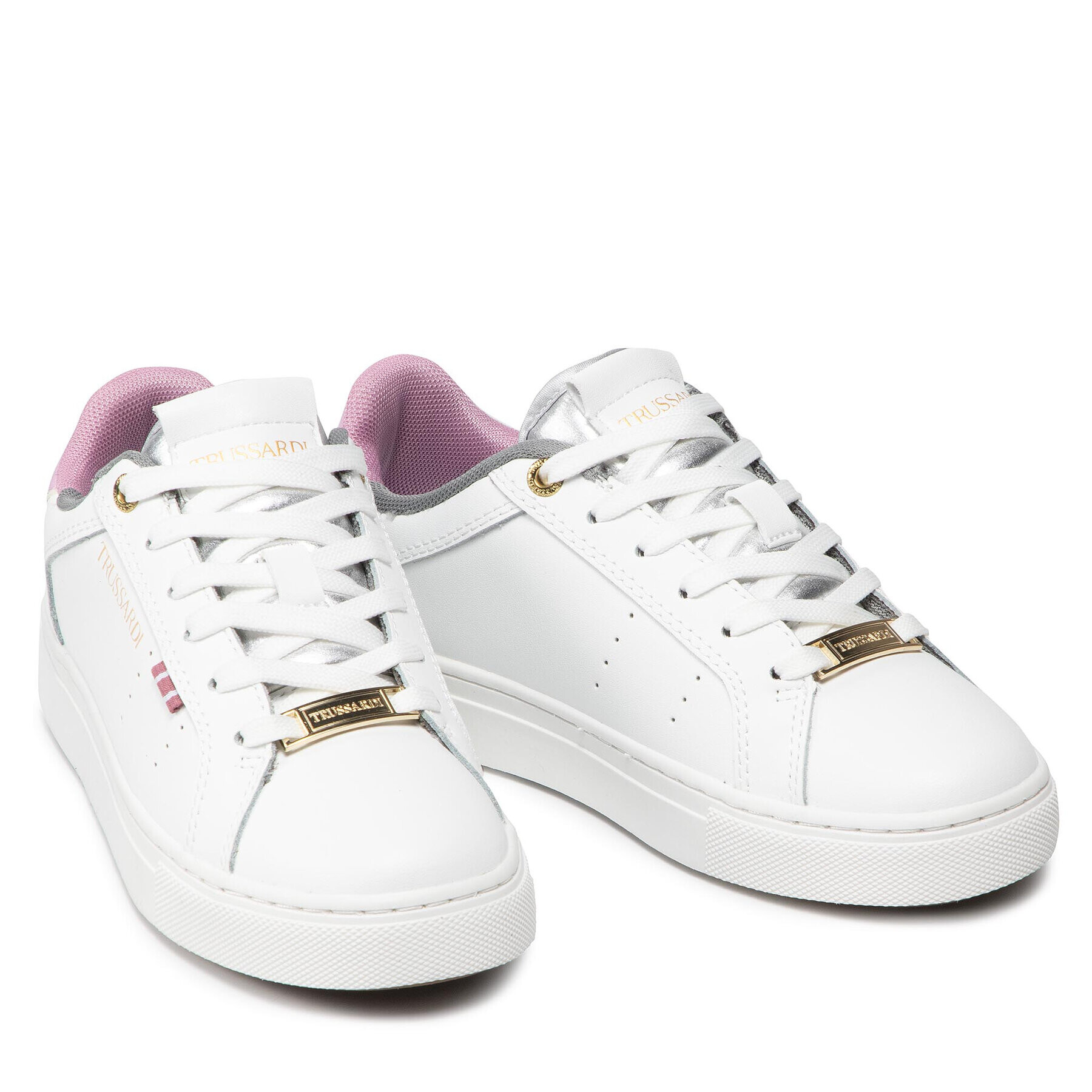 Trussardi Sneakersy 79A00703 Biela - Pepit.sk