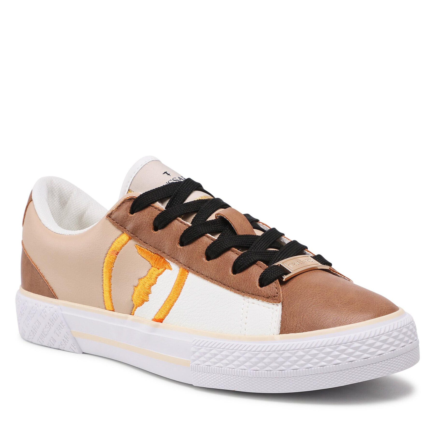 Trussardi Sneakersy 79A00738 Béžová - Pepit.sk